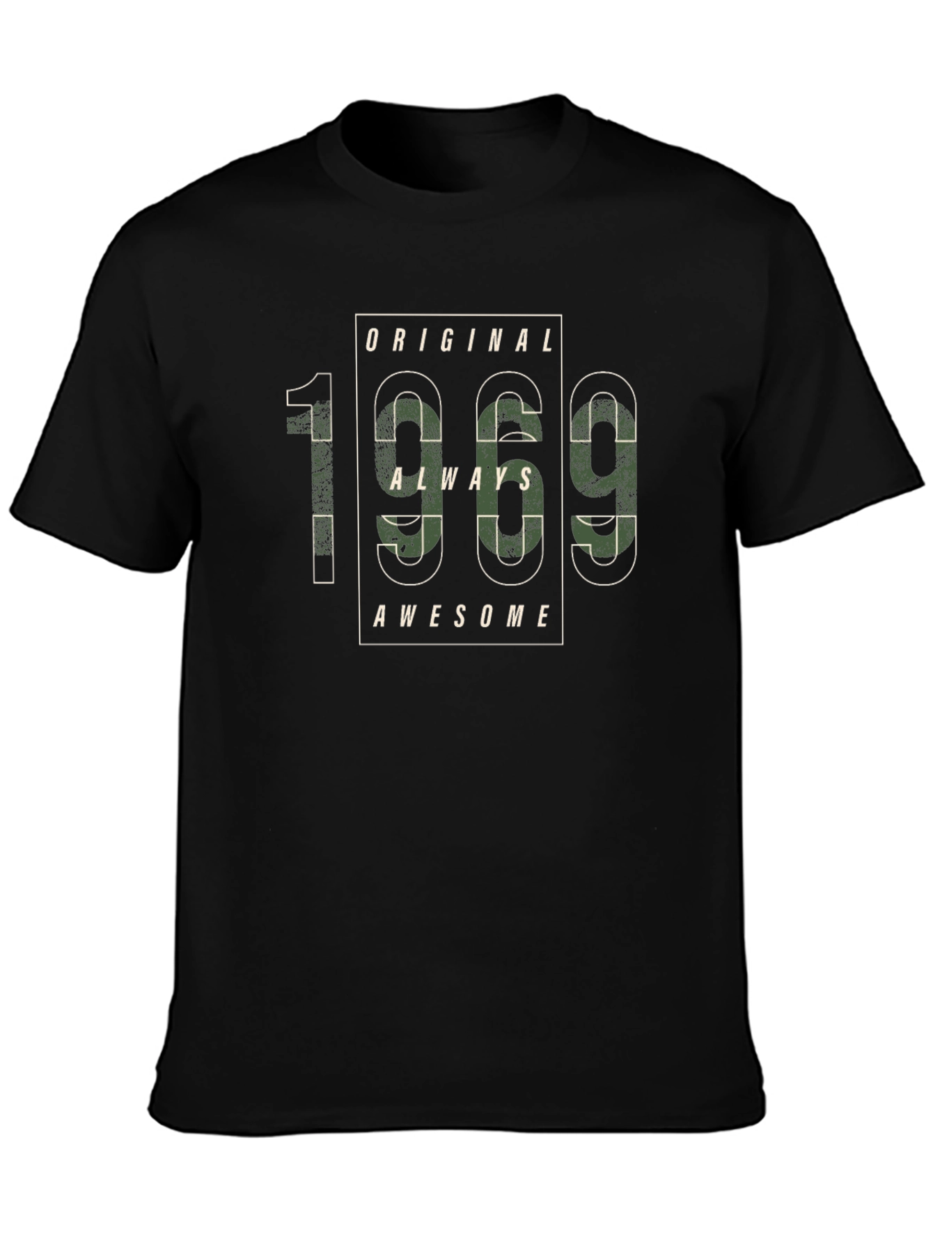 Original 1969 Always Awesome Camo Graphic T-Shirt