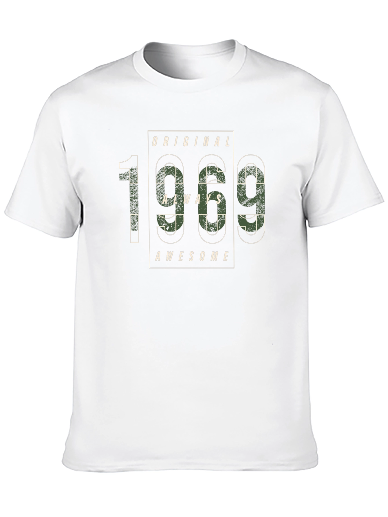 Original 1969 Always Awesome Camo Graphic T-Shirt