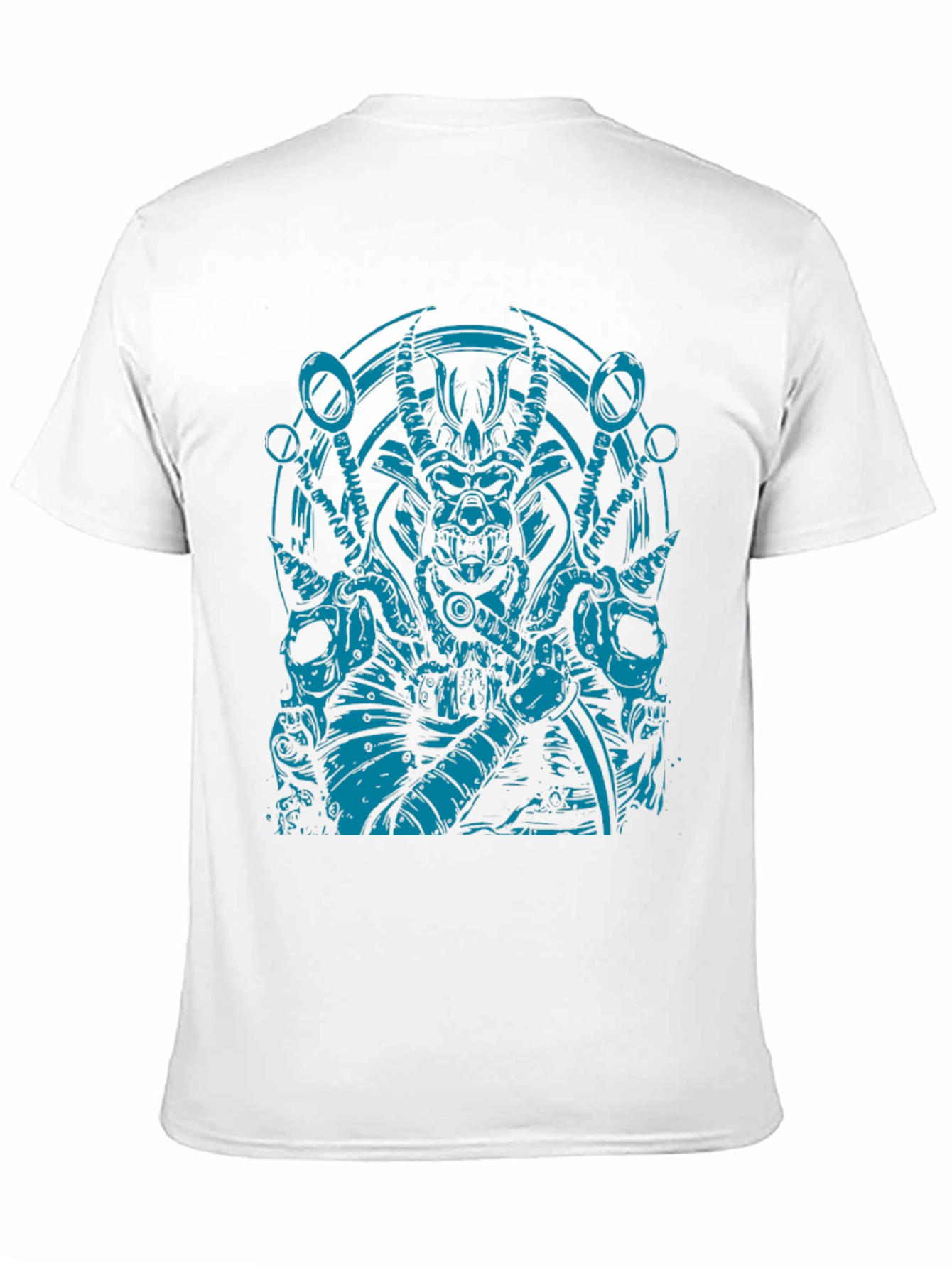 Samurai Graphic T-Shirt - Edgy Streetwear