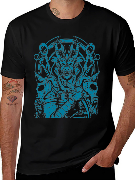 Samurai Graphic T-Shirt - Edgy Streetwear