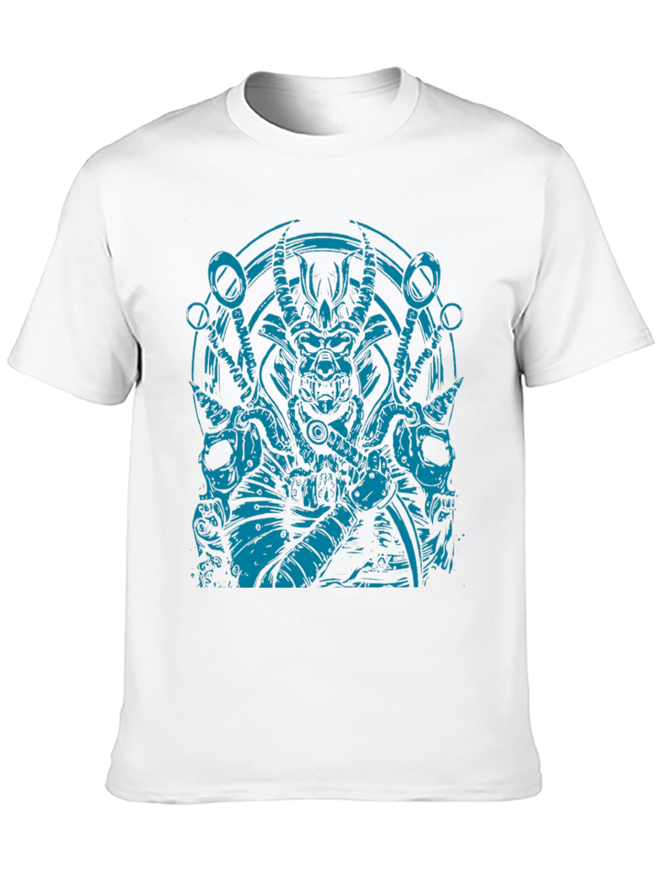 Samurai Graphic T-Shirt - Edgy Streetwear