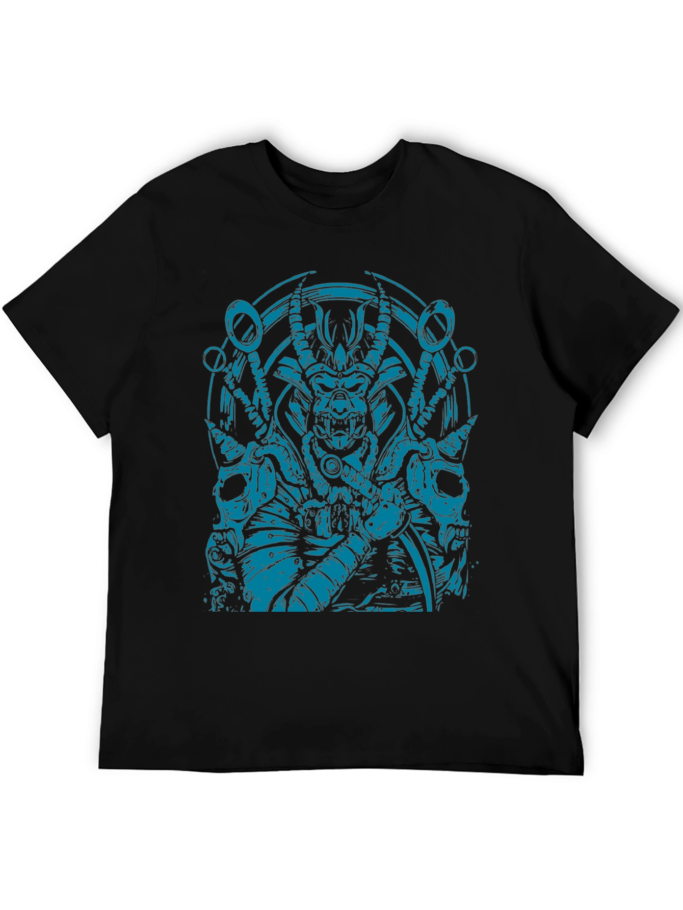 Samurai Graphic T-Shirt - Edgy Streetwear