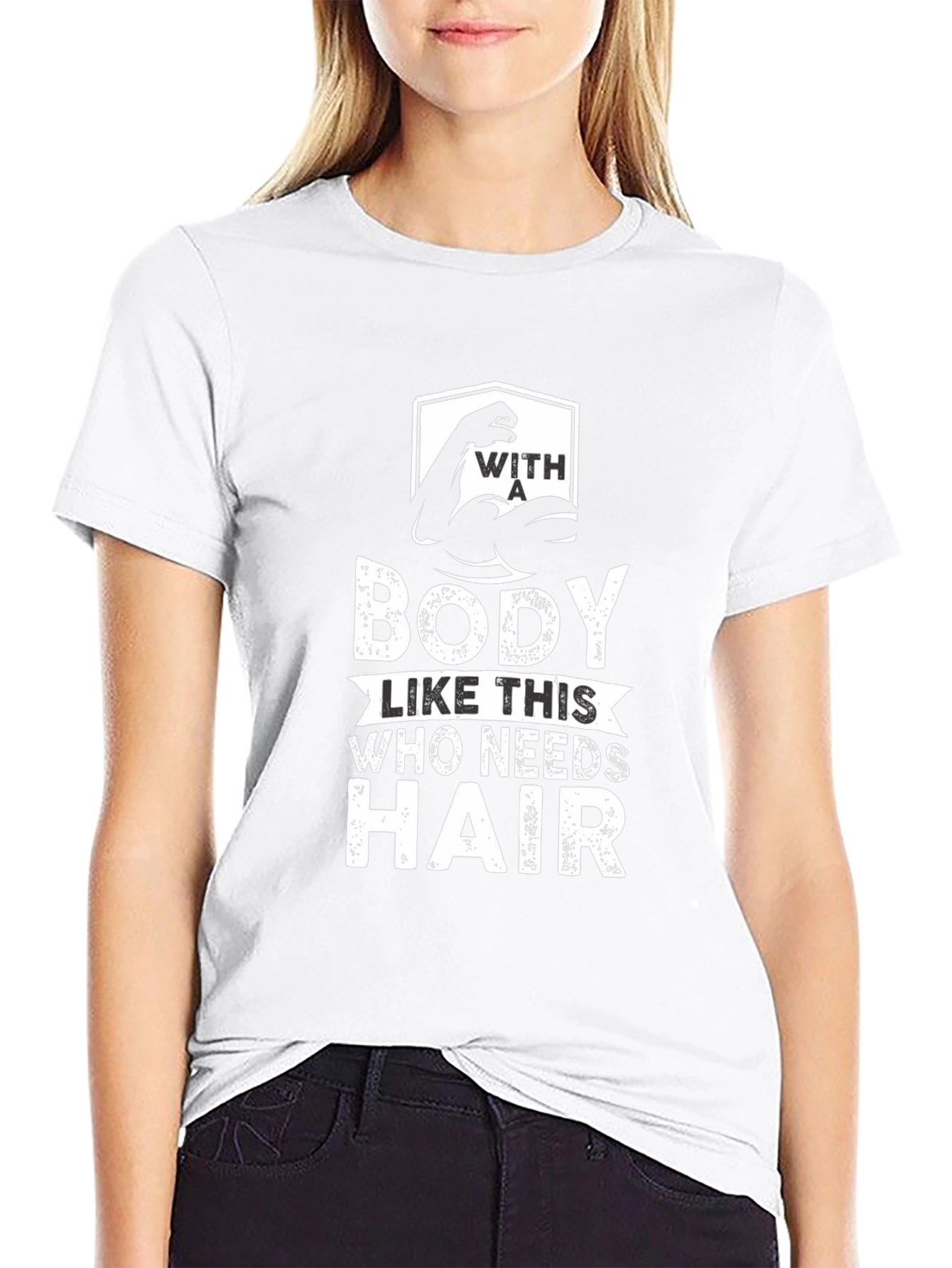 Funny Bald Bodybuilder T-Shirt