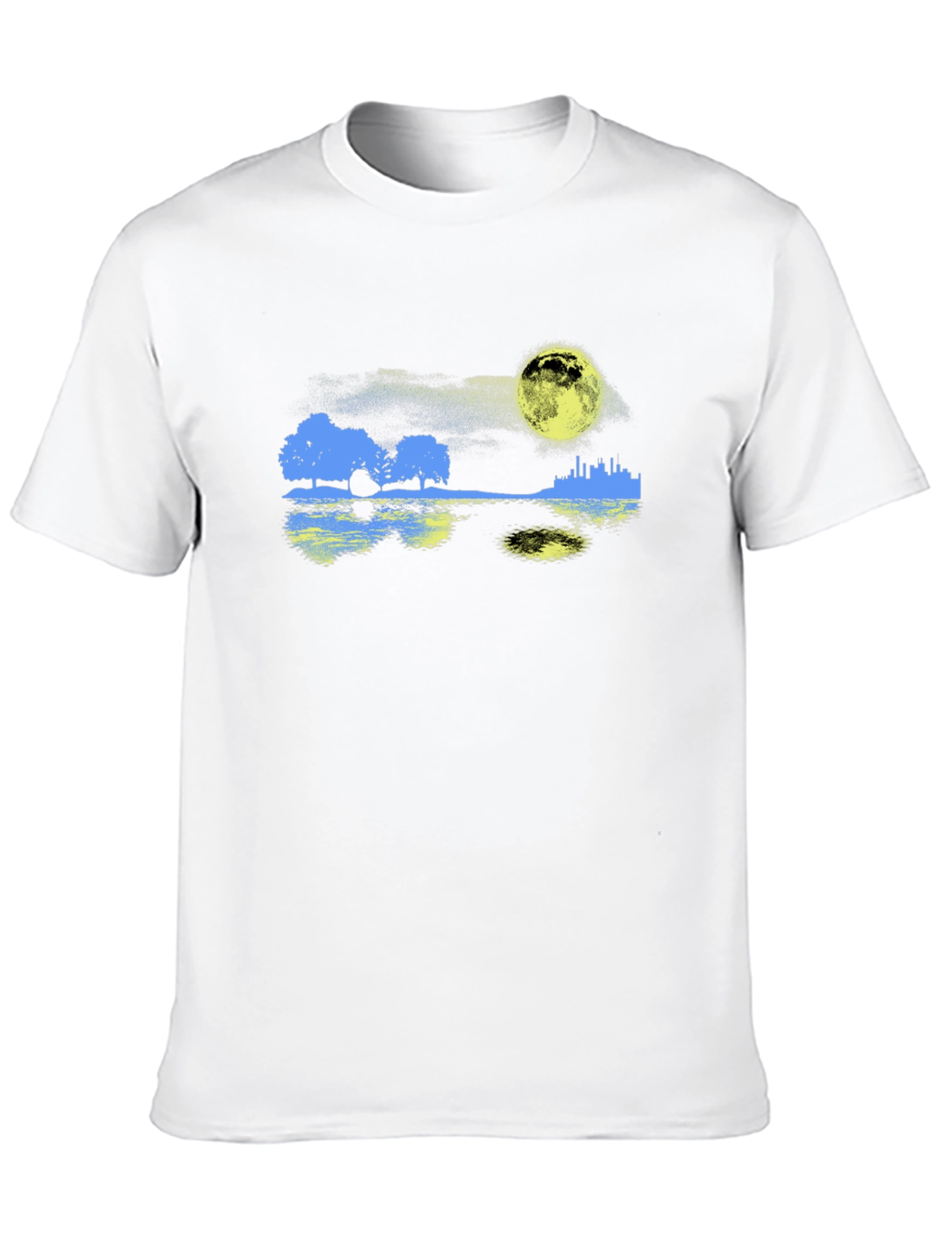 Moonlit Cityscape T-Shirt