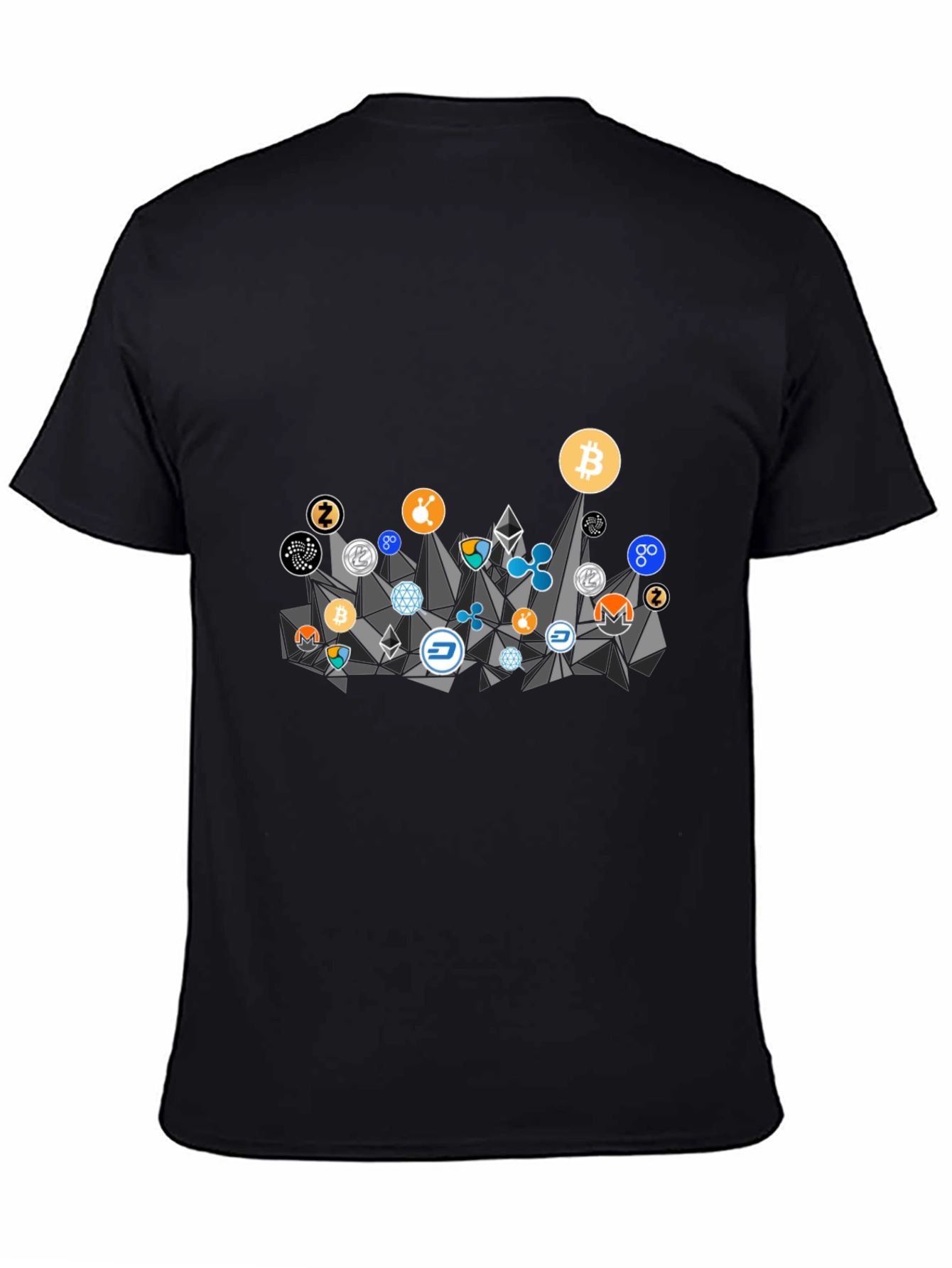 Crypto Currency Black T-Shirt