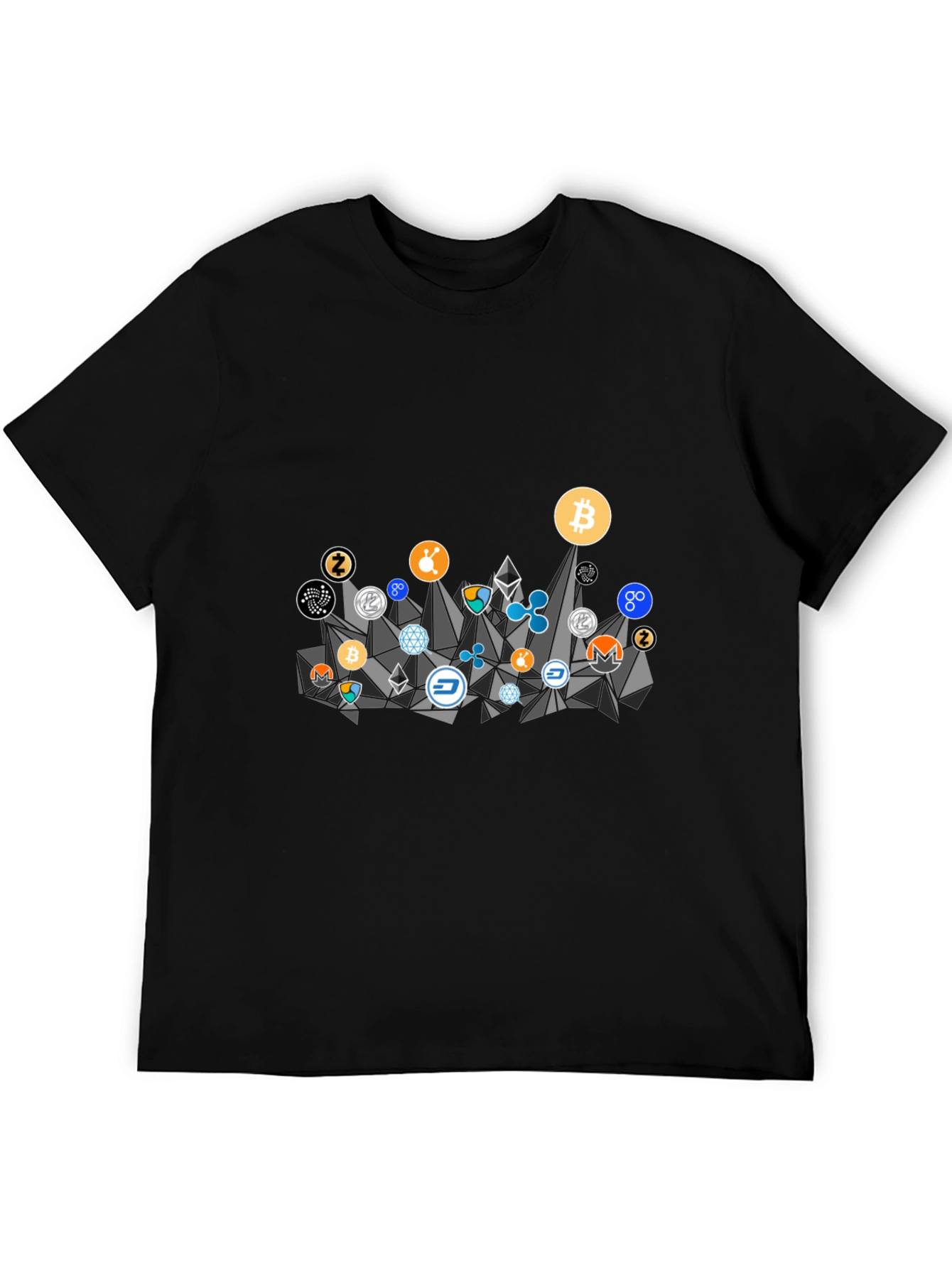 Crypto Currency Black T-Shirt