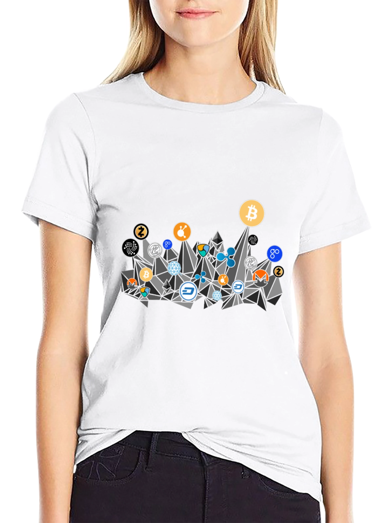 Crypto Currency Black T-Shirt