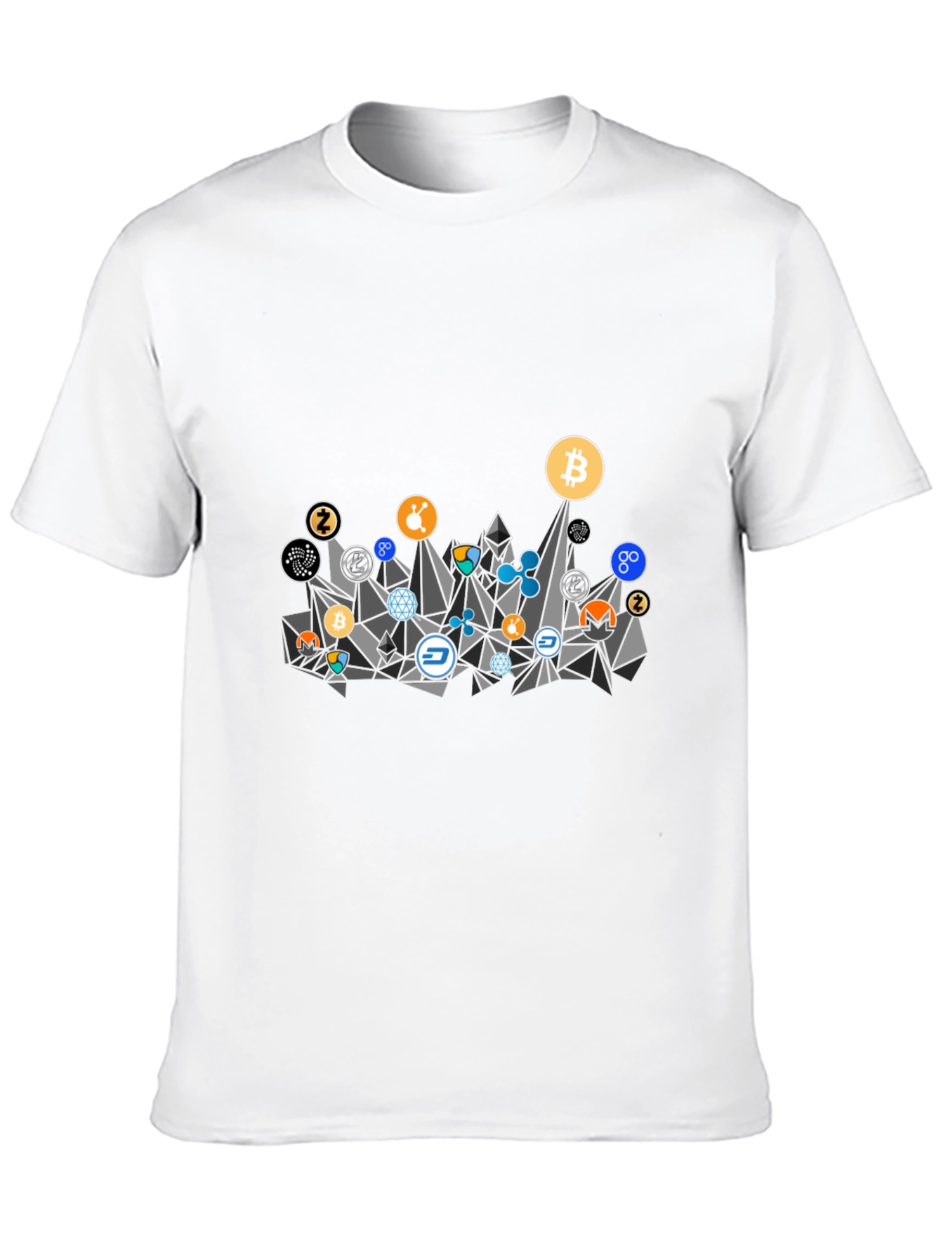 Crypto Currency Black T-Shirt