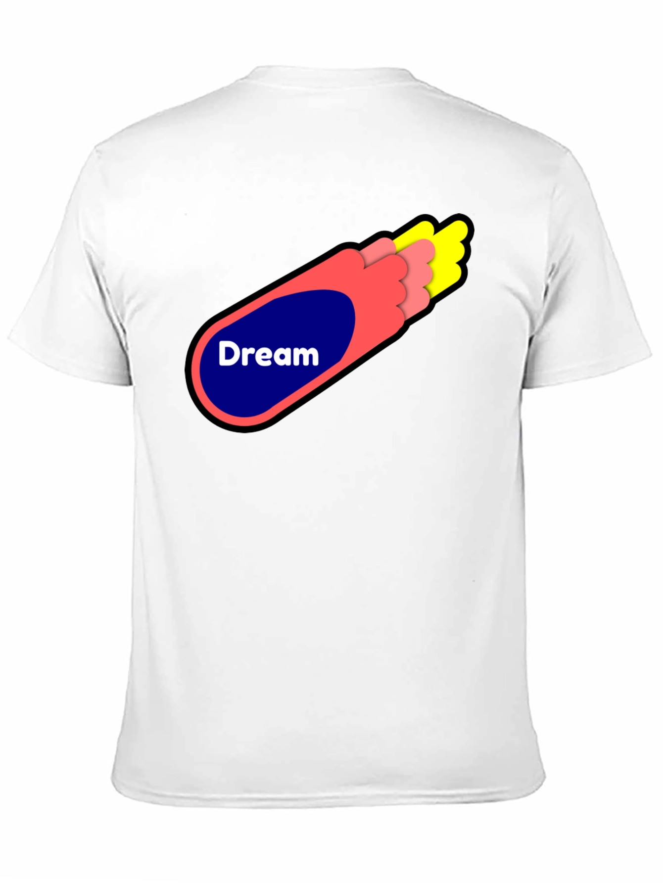Dream Graphic Tee - Stylish Black Cotton Blend Shirt