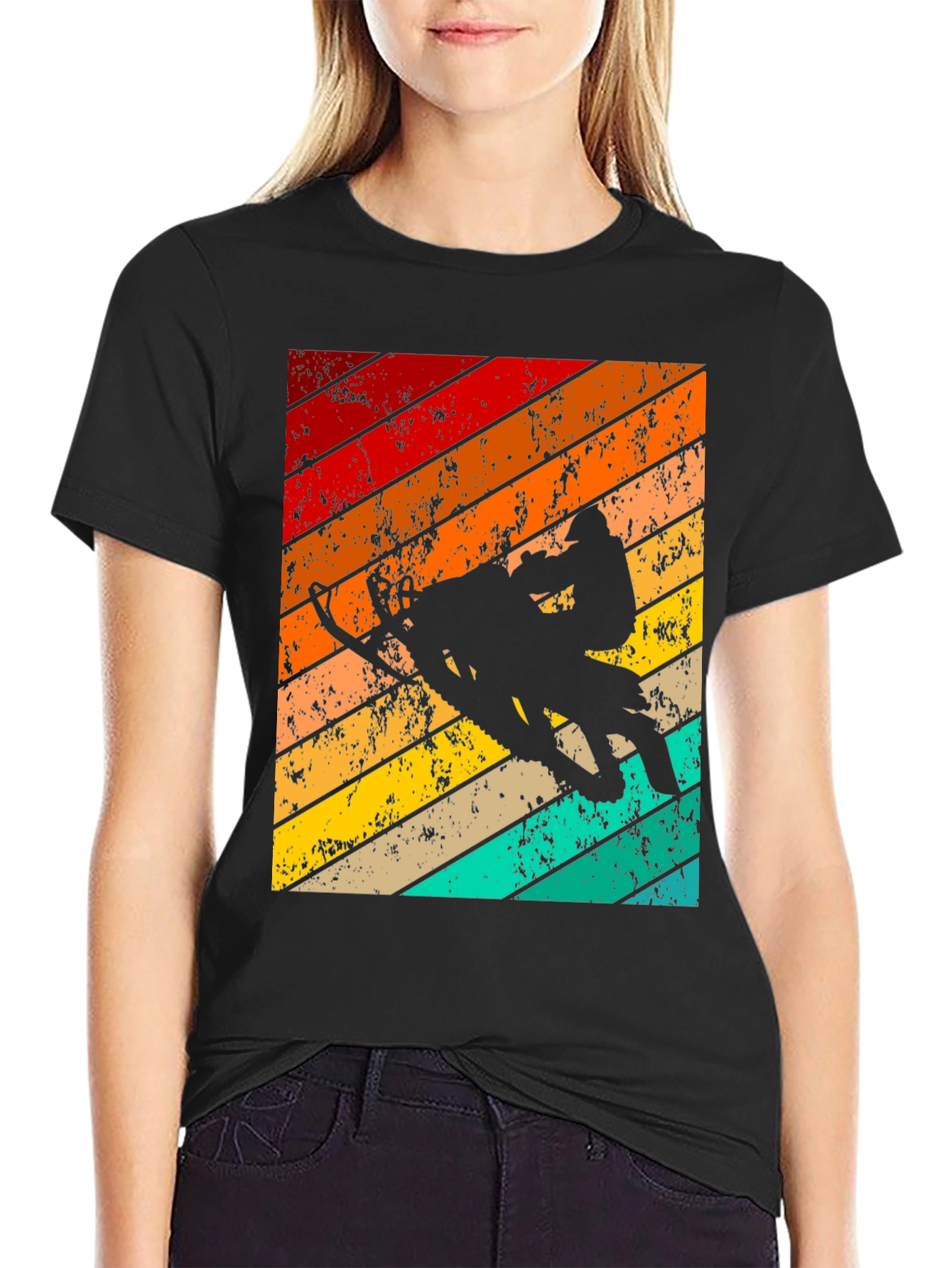 Vintage Snowmobile T-Shirt