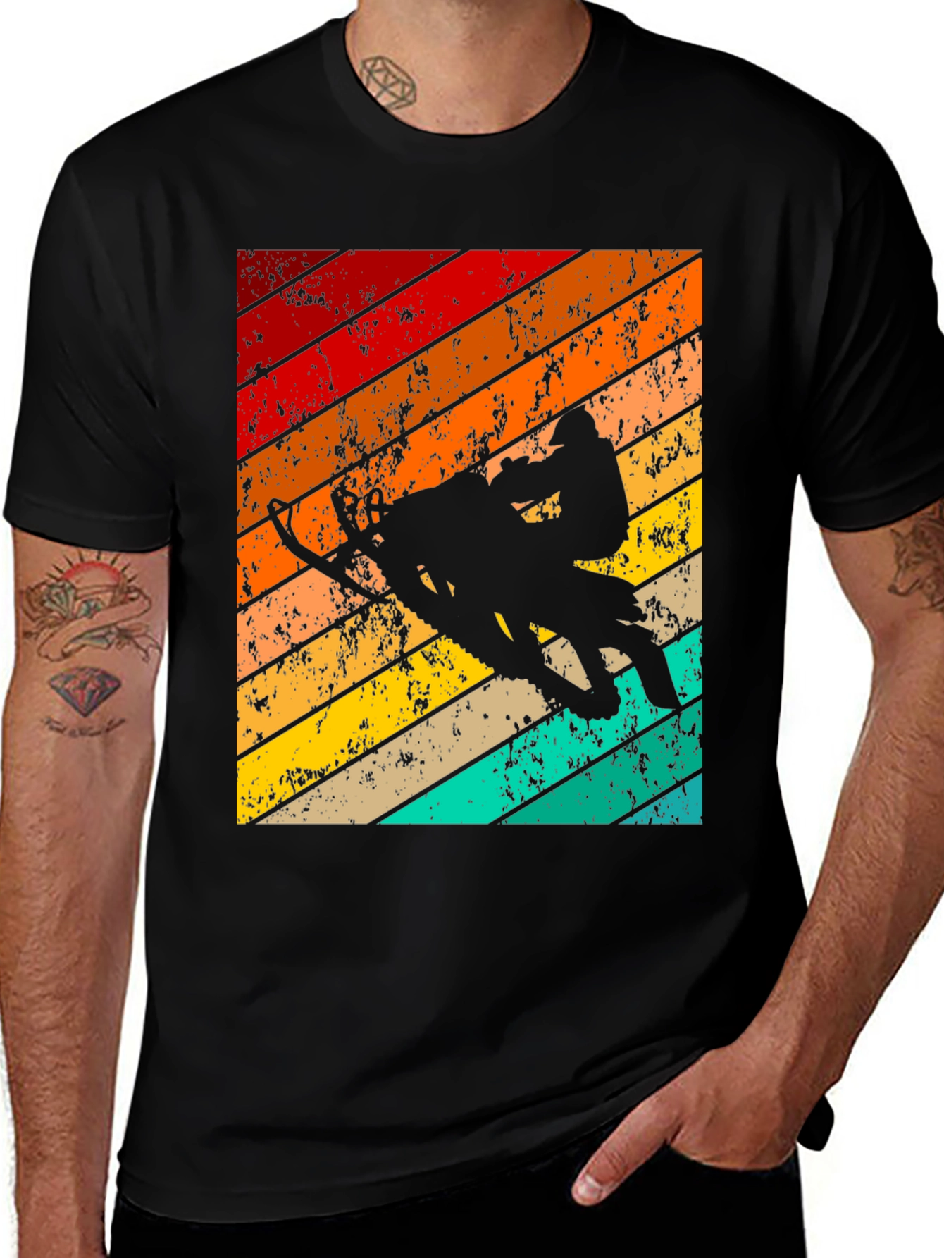 Vintage Snowmobile T-Shirt