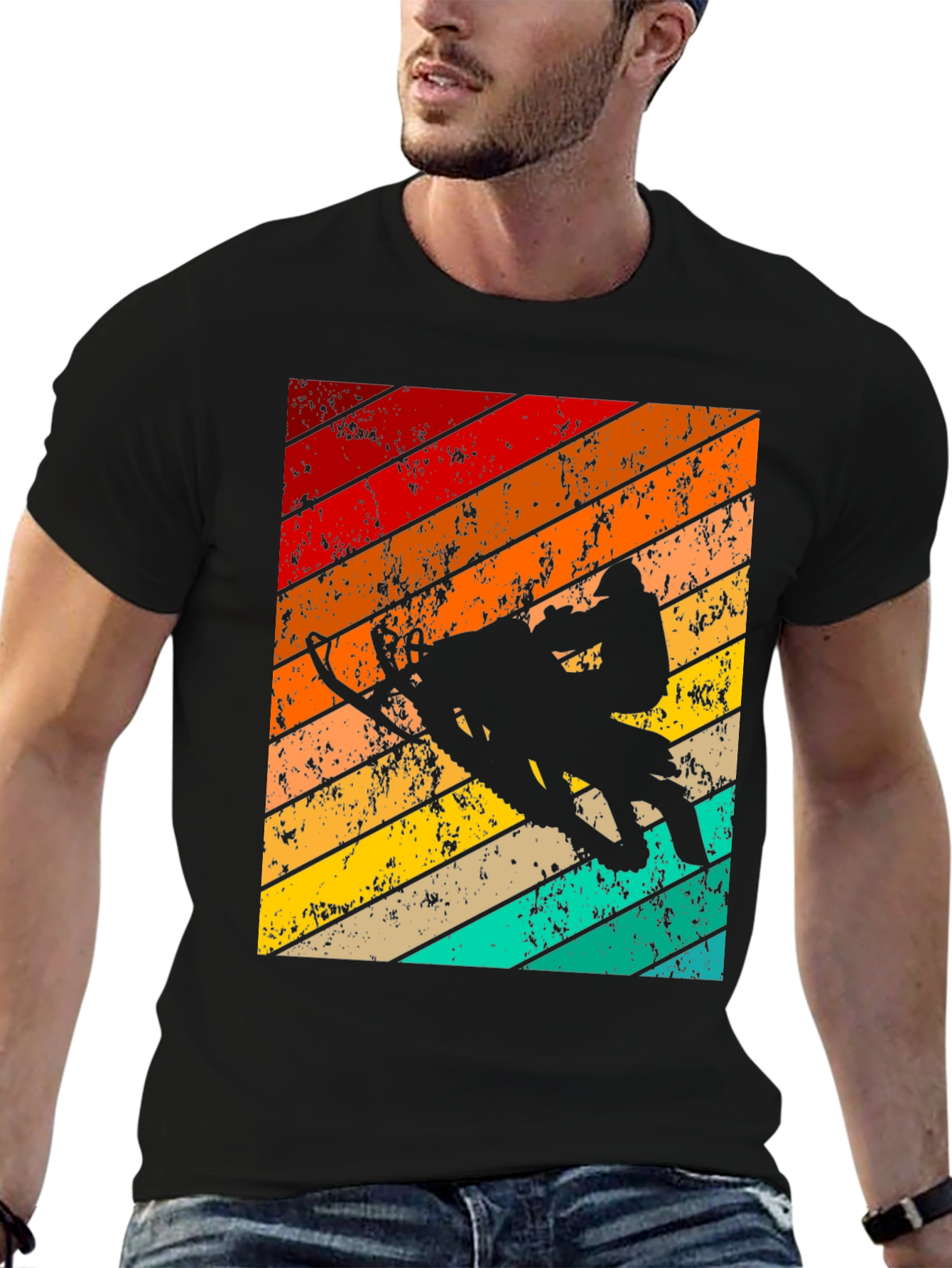 Vintage Snowmobile T-Shirt