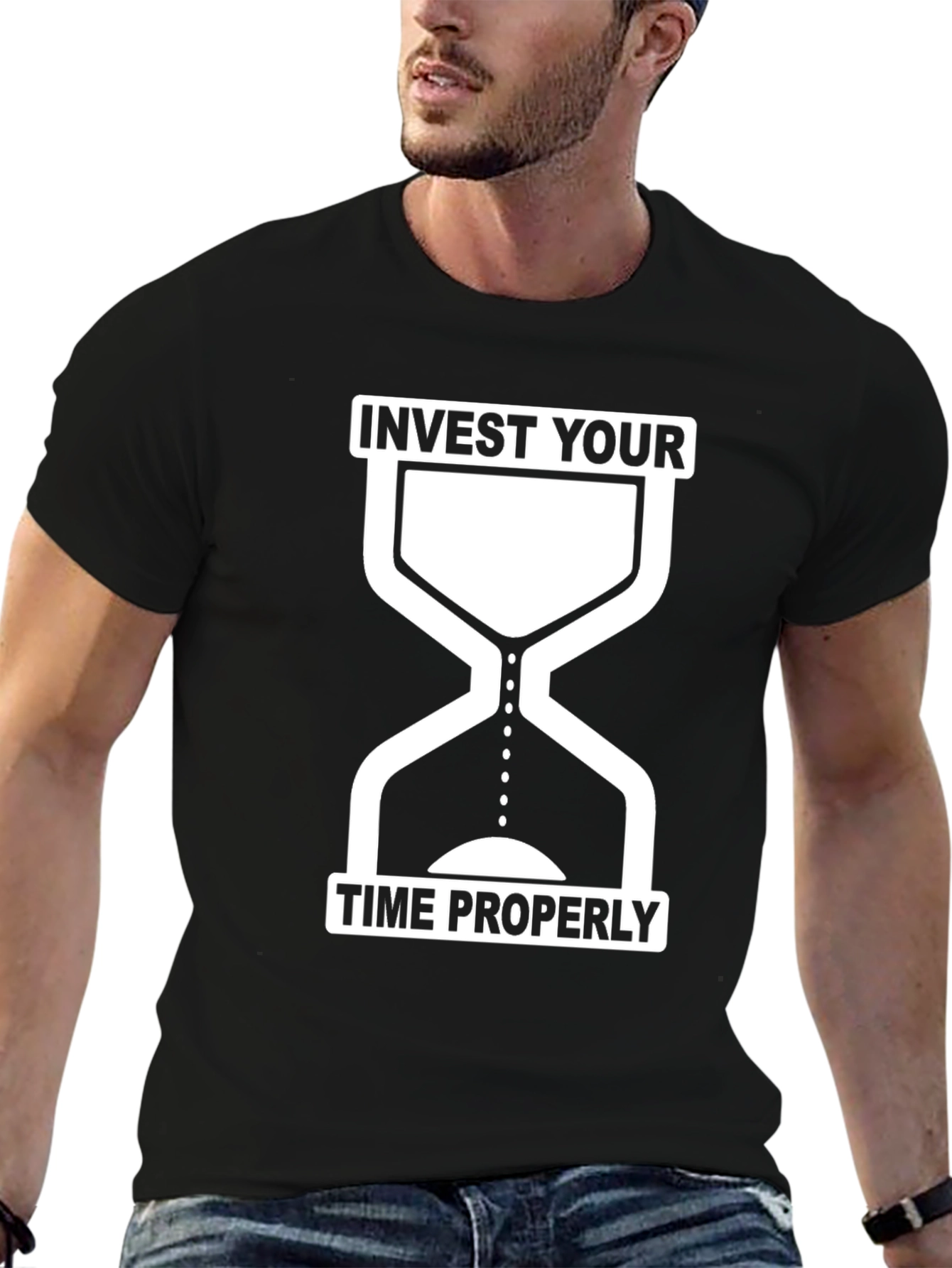Invest Time Properly Graphic Tee