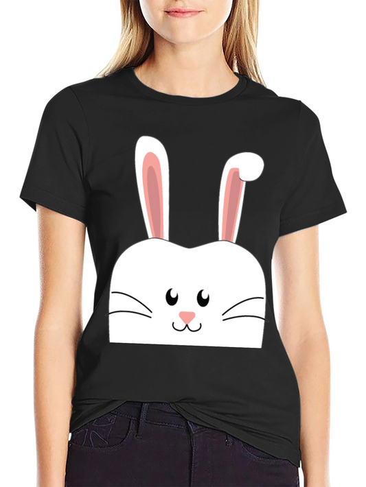 Easter Bunny Graphic Tee - Cute Holiday Shirt