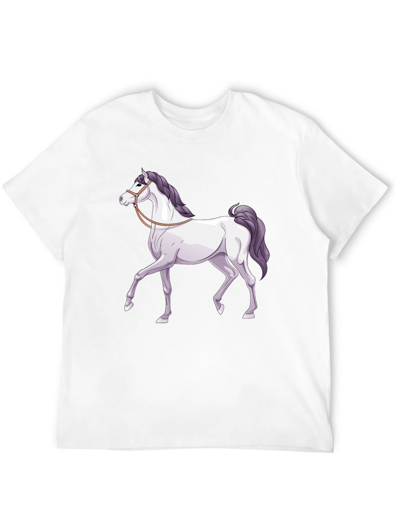 Horse Graphic T-Shirt - Classic Black