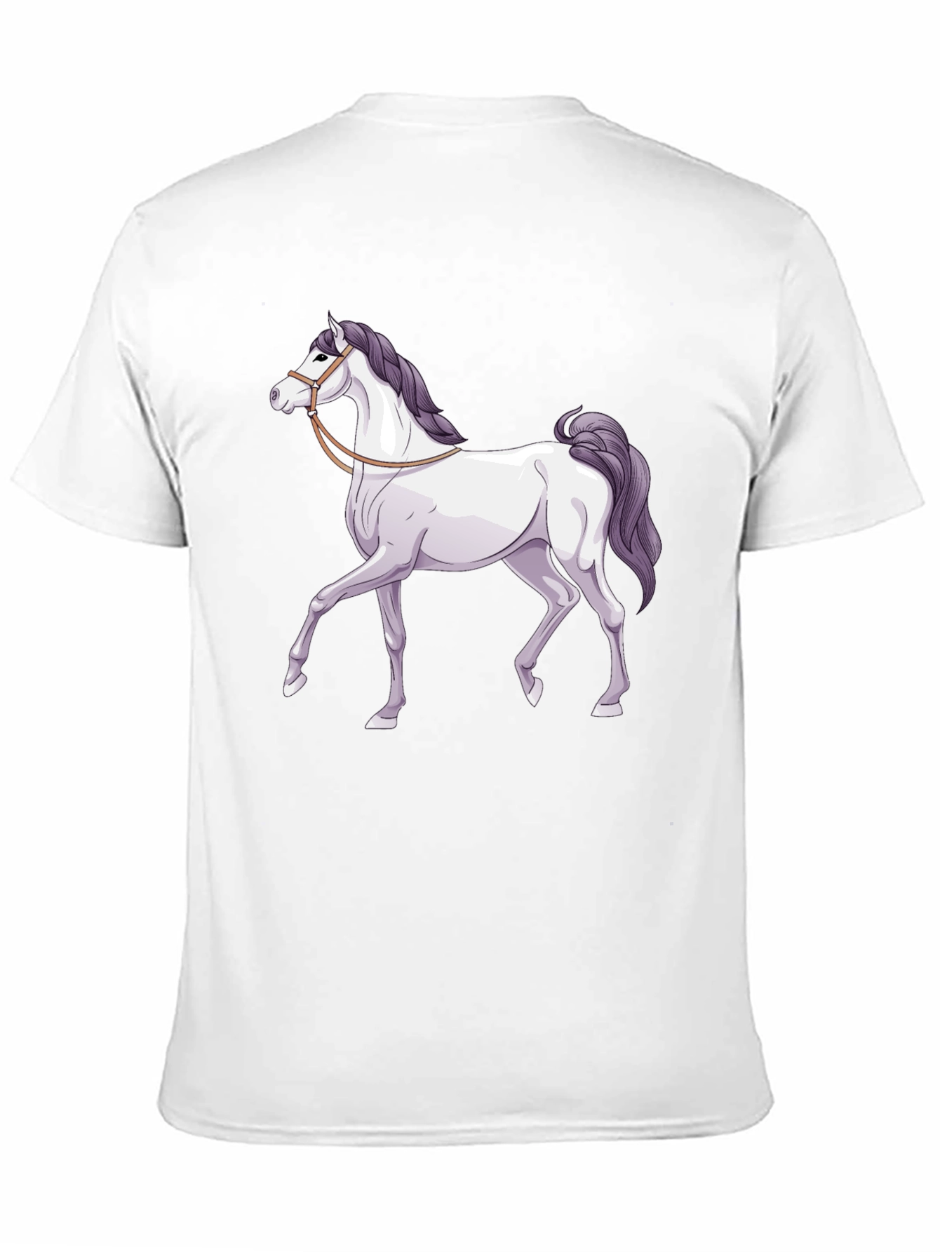 Horse Graphic T-Shirt - Classic Black