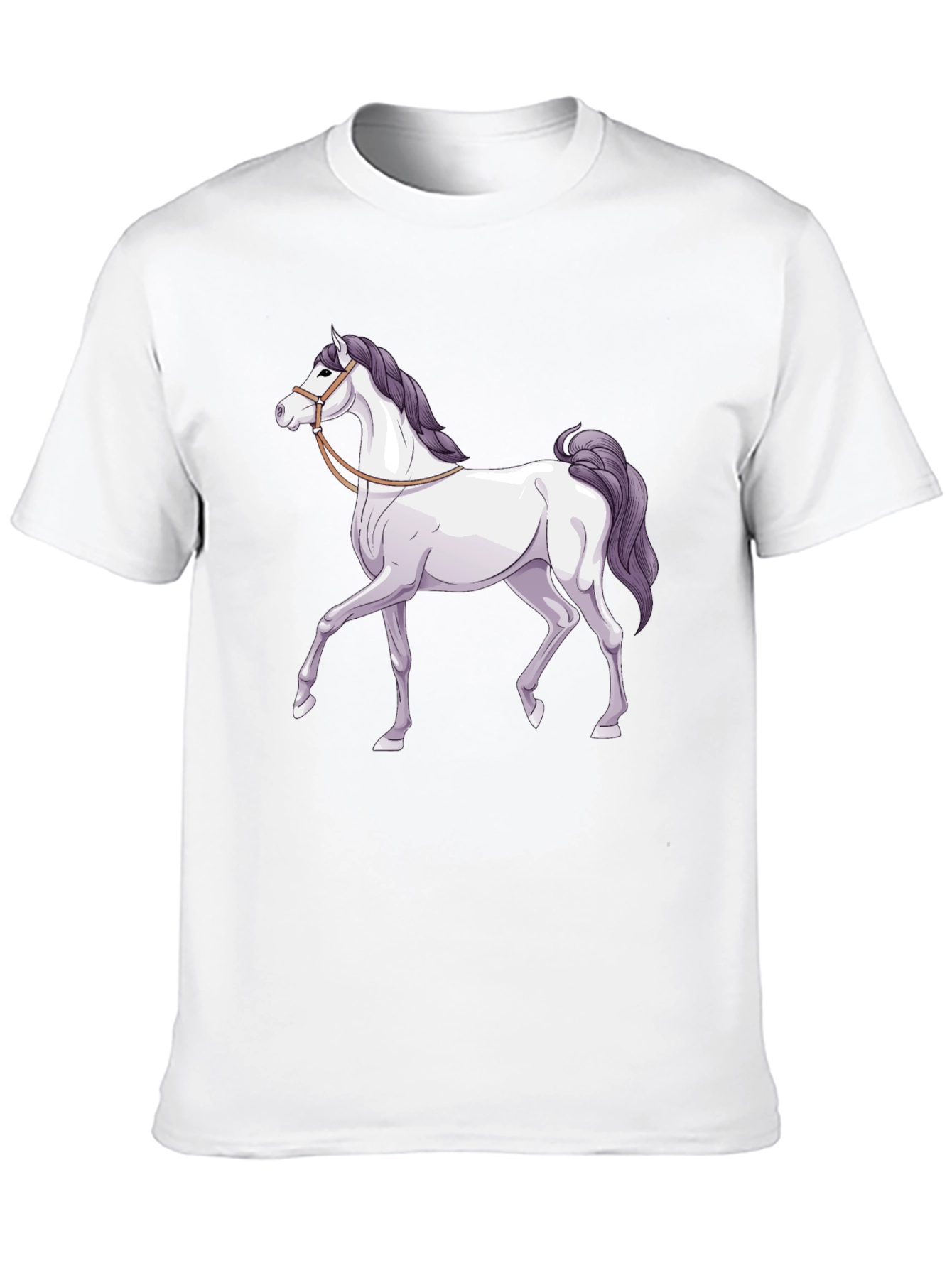 Horse Graphic T-Shirt - Classic Black