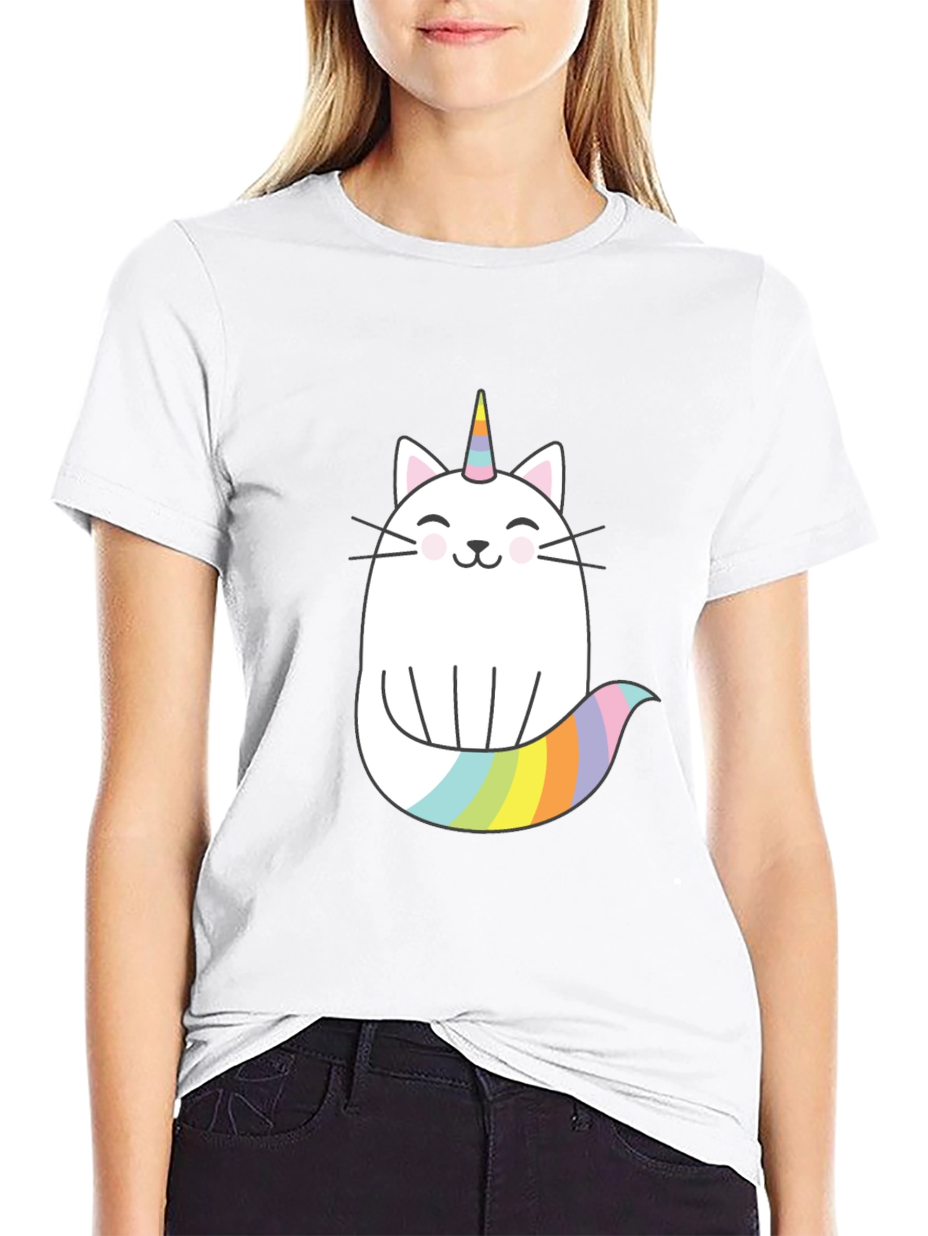 Unicat Rainbow Tail T-Shirt
