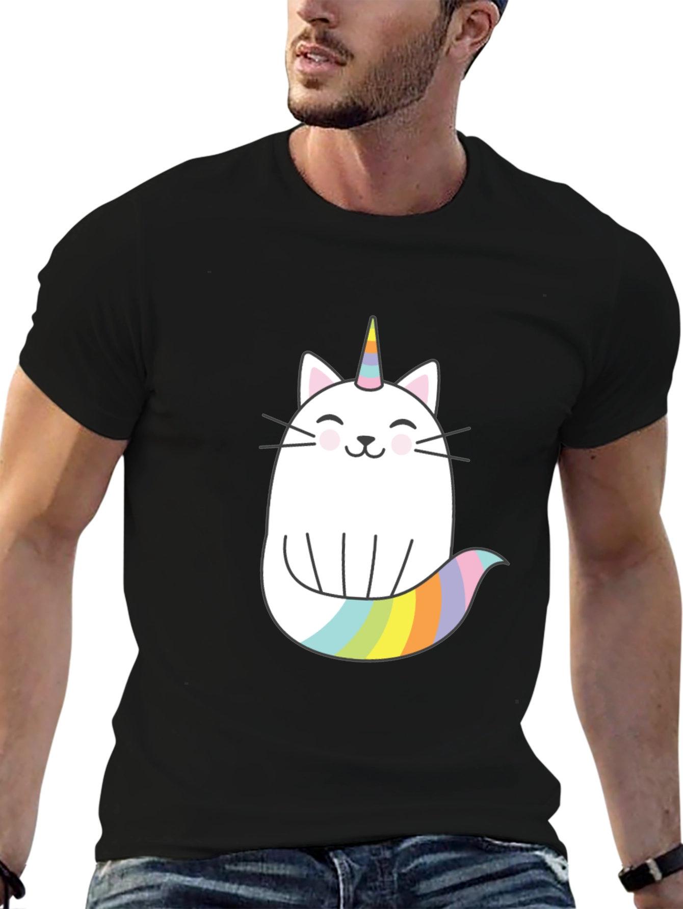 Unicat Rainbow Tail T-Shirt