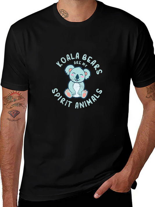 Koala Bear Spirit Animal T-Shirt - Soft Cotton Tee