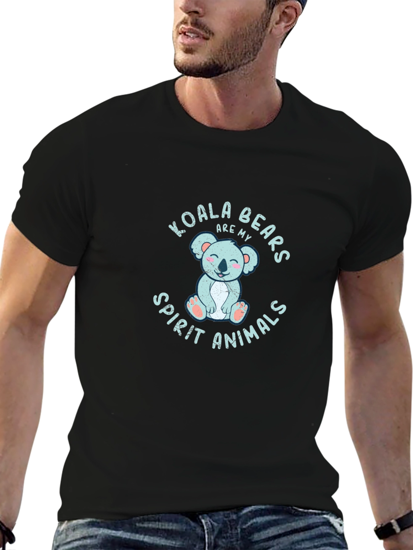 Koala Bear Spirit Animal T-Shirt - Soft Cotton Tee