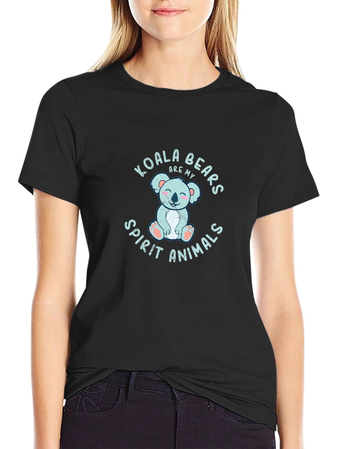 Koala Bear Spirit Animal T-Shirt - Soft Cotton Tee