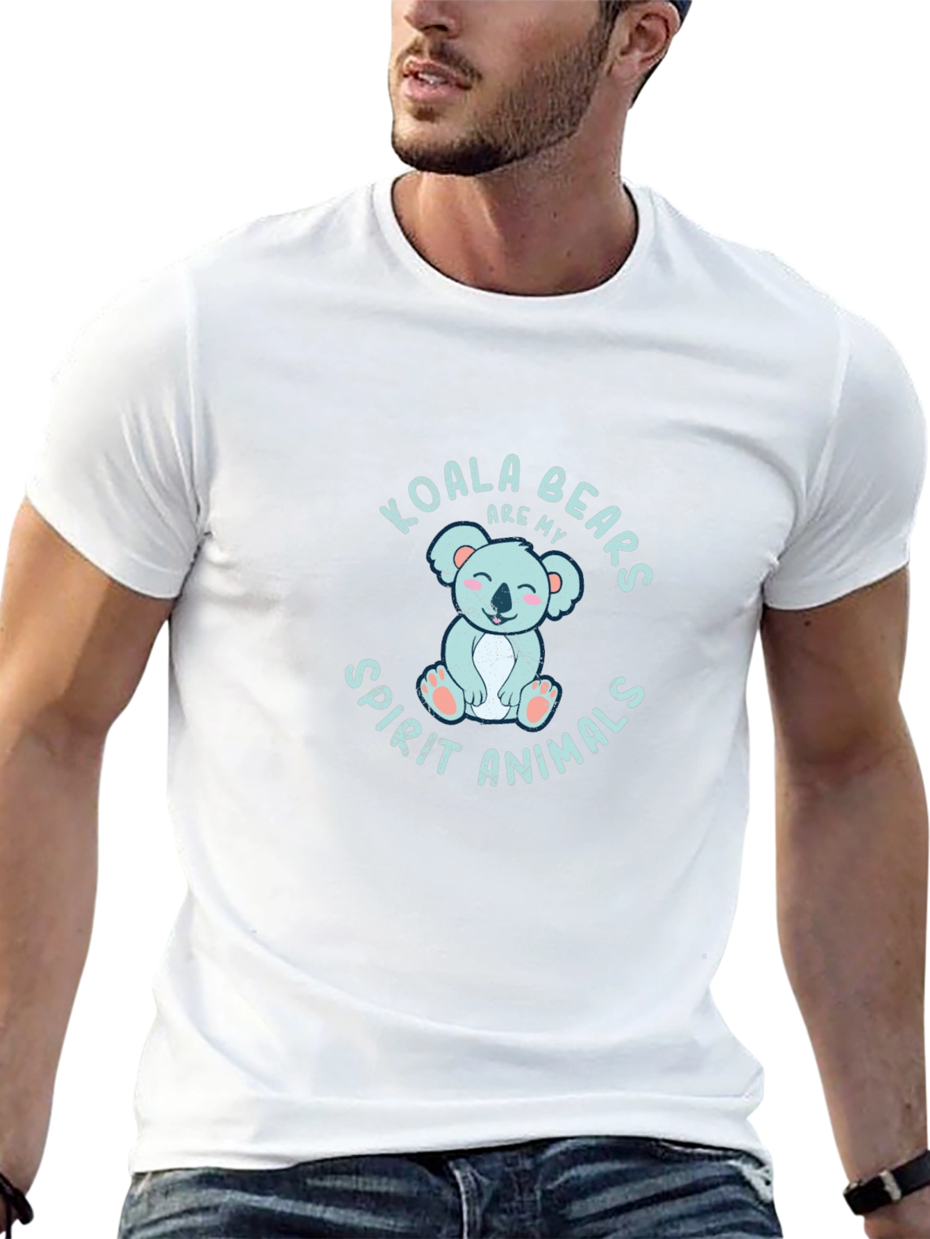 Koala Bear Spirit Animal T-Shirt - Soft Cotton Tee