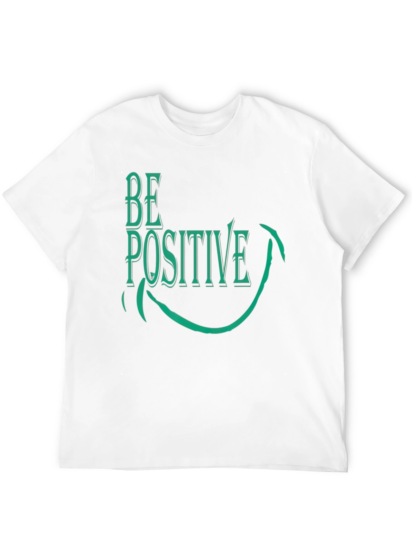 Be Positive Graphic Tee - Black