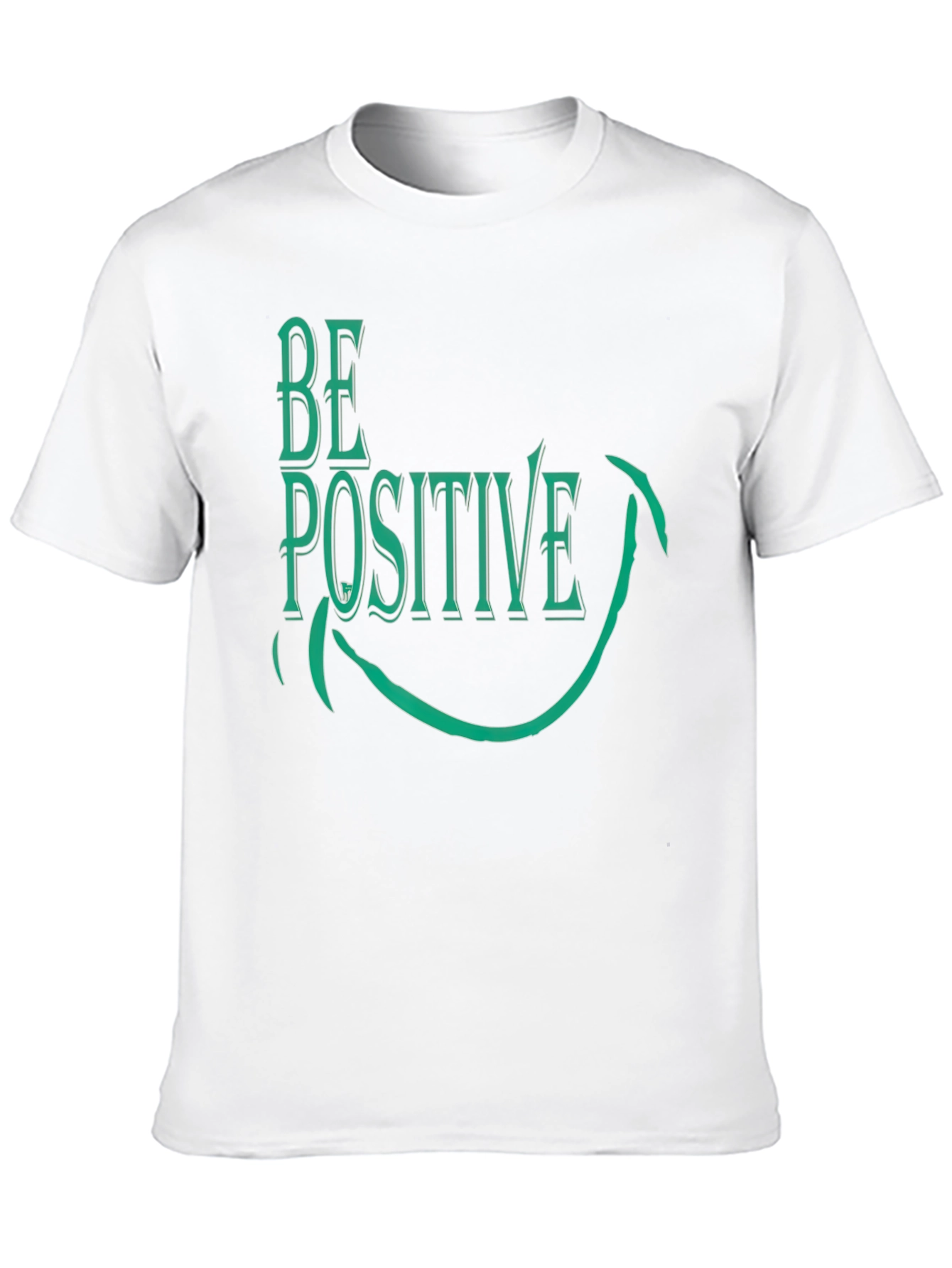 Be Positive Graphic Tee - Black