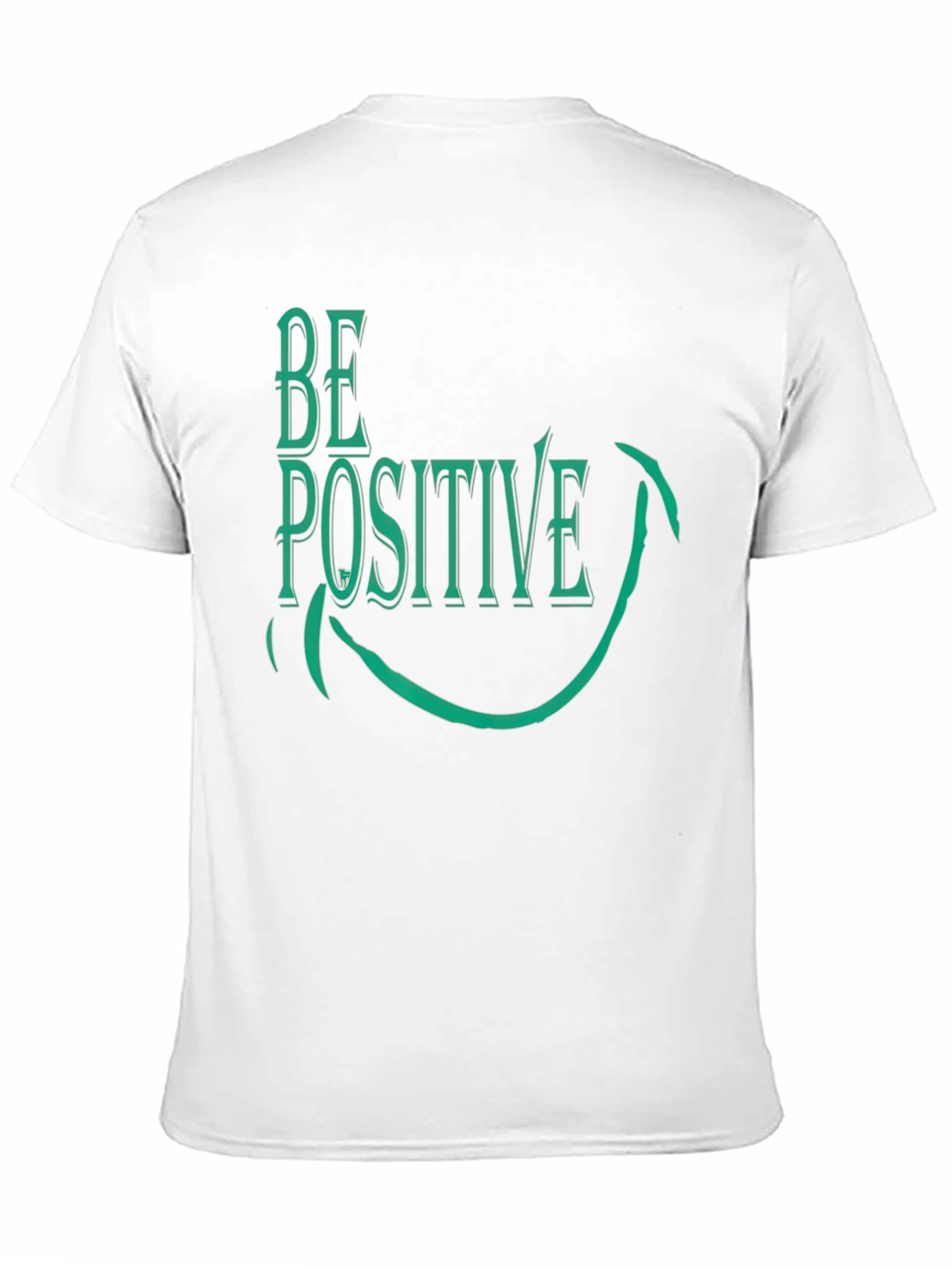 Be Positive Graphic Tee - Black