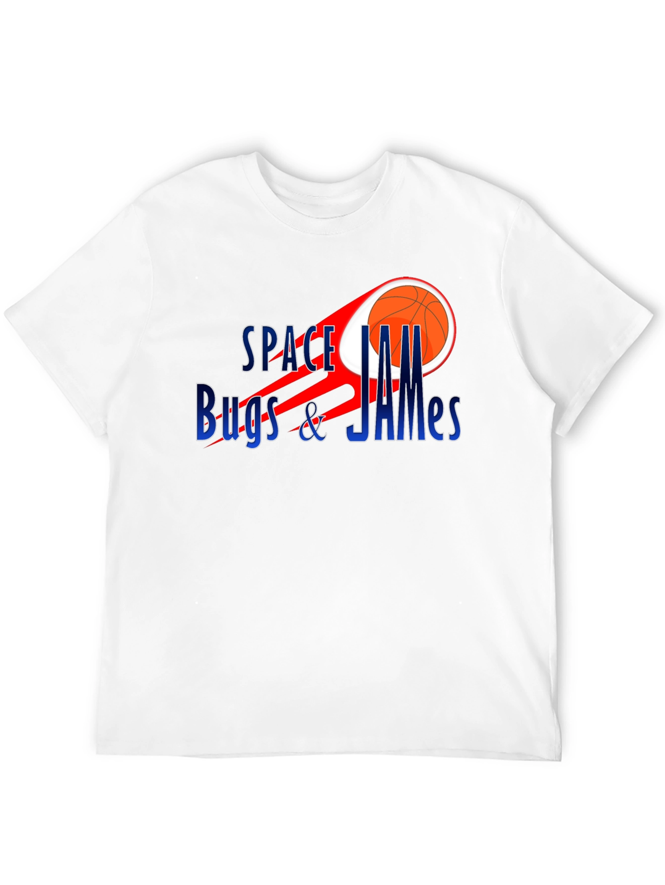 Space Jam Bugs & James Black T-Shirt