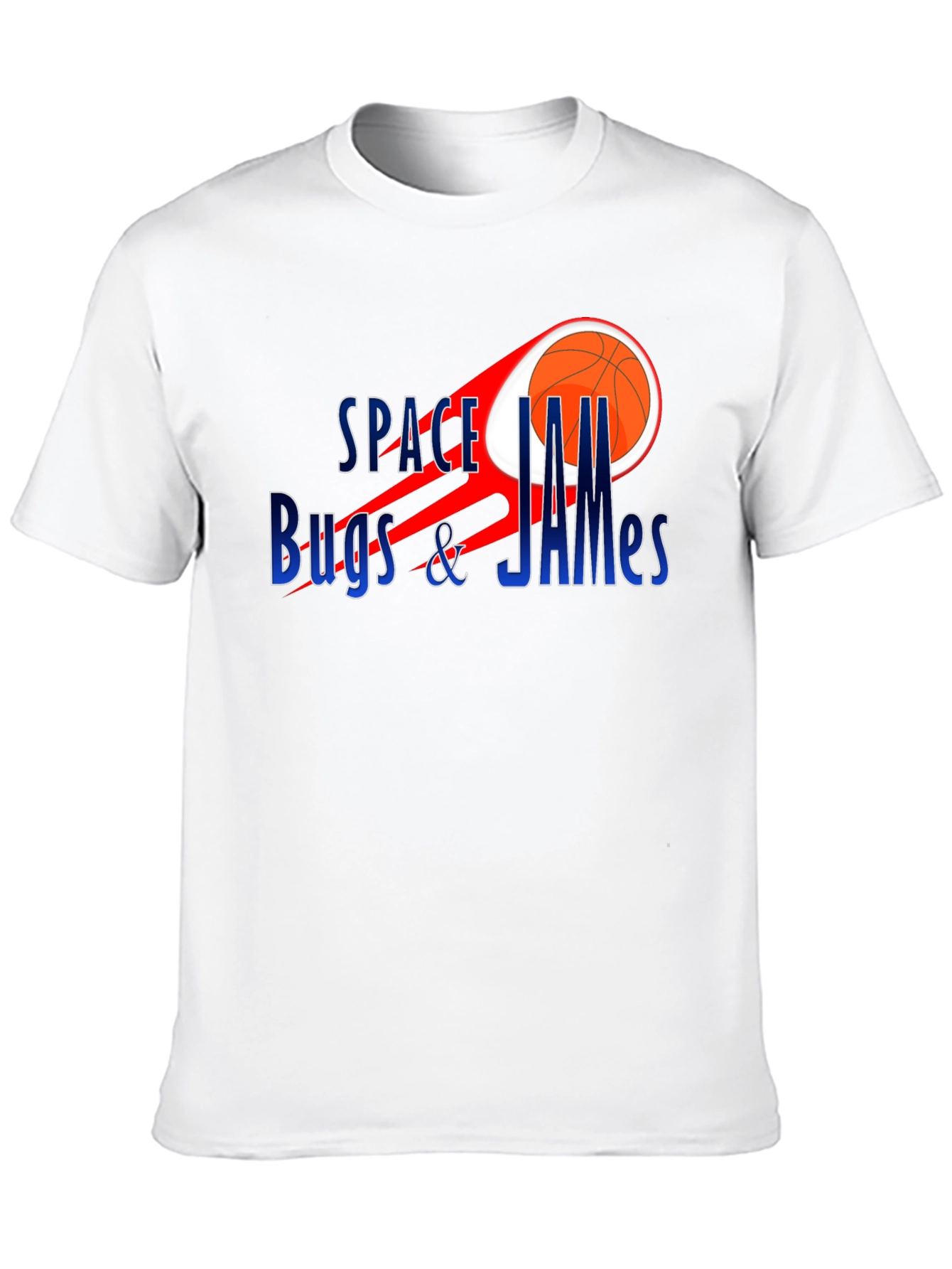 Space Jam Bugs & James Black T-Shirt