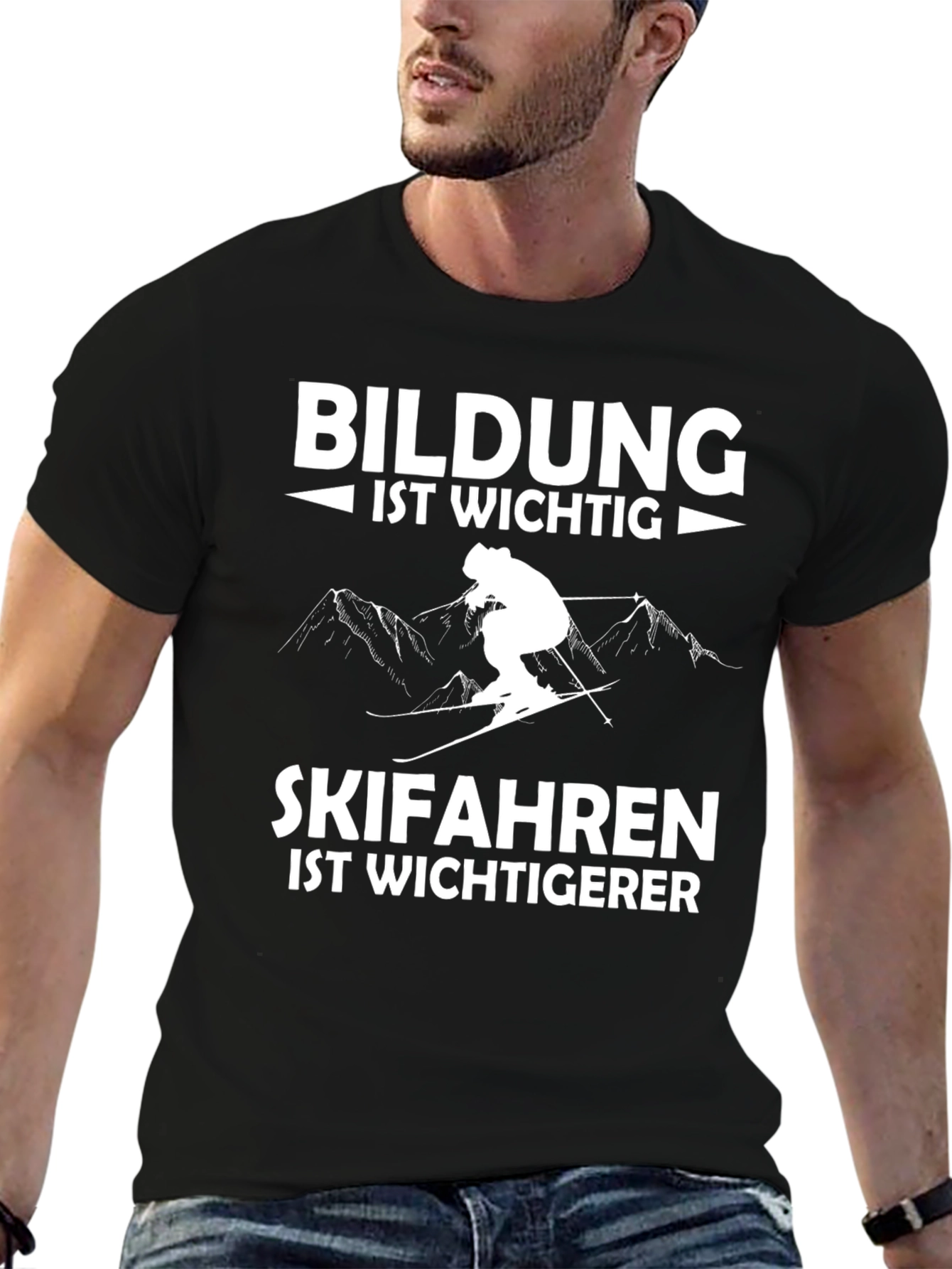 Skiing is More Important T-Shirt