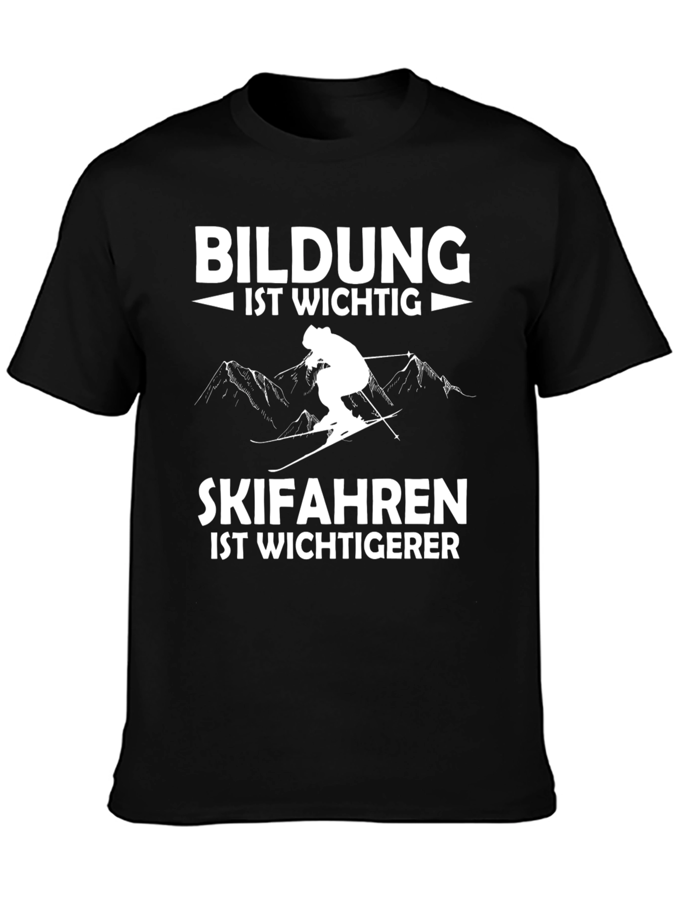Skiing is More Important T-Shirt