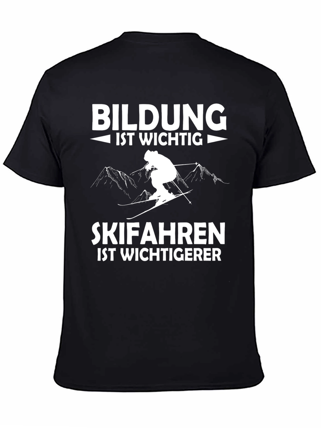 Skiing is More Important T-Shirt