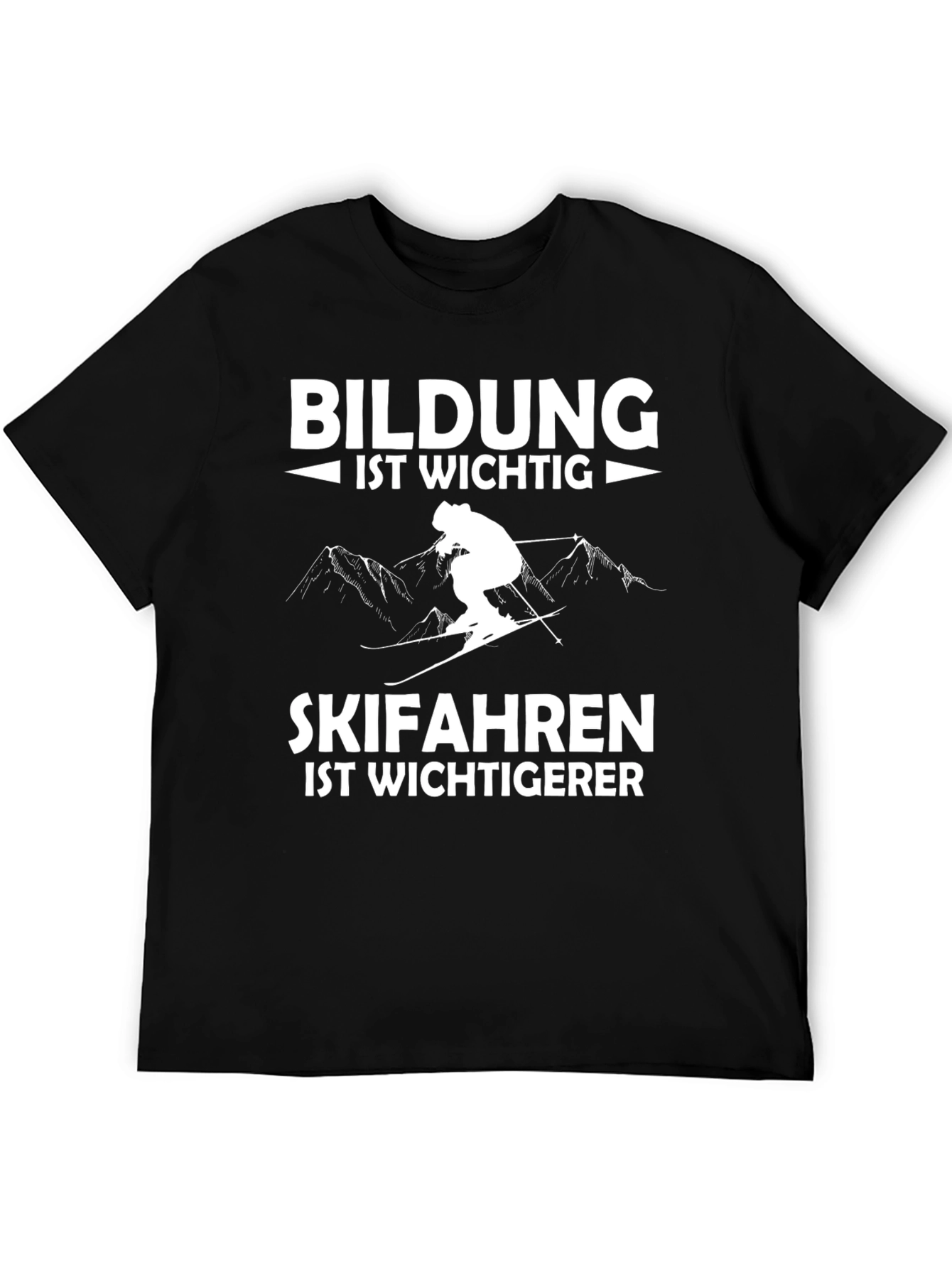 Skiing is More Important T-Shirt