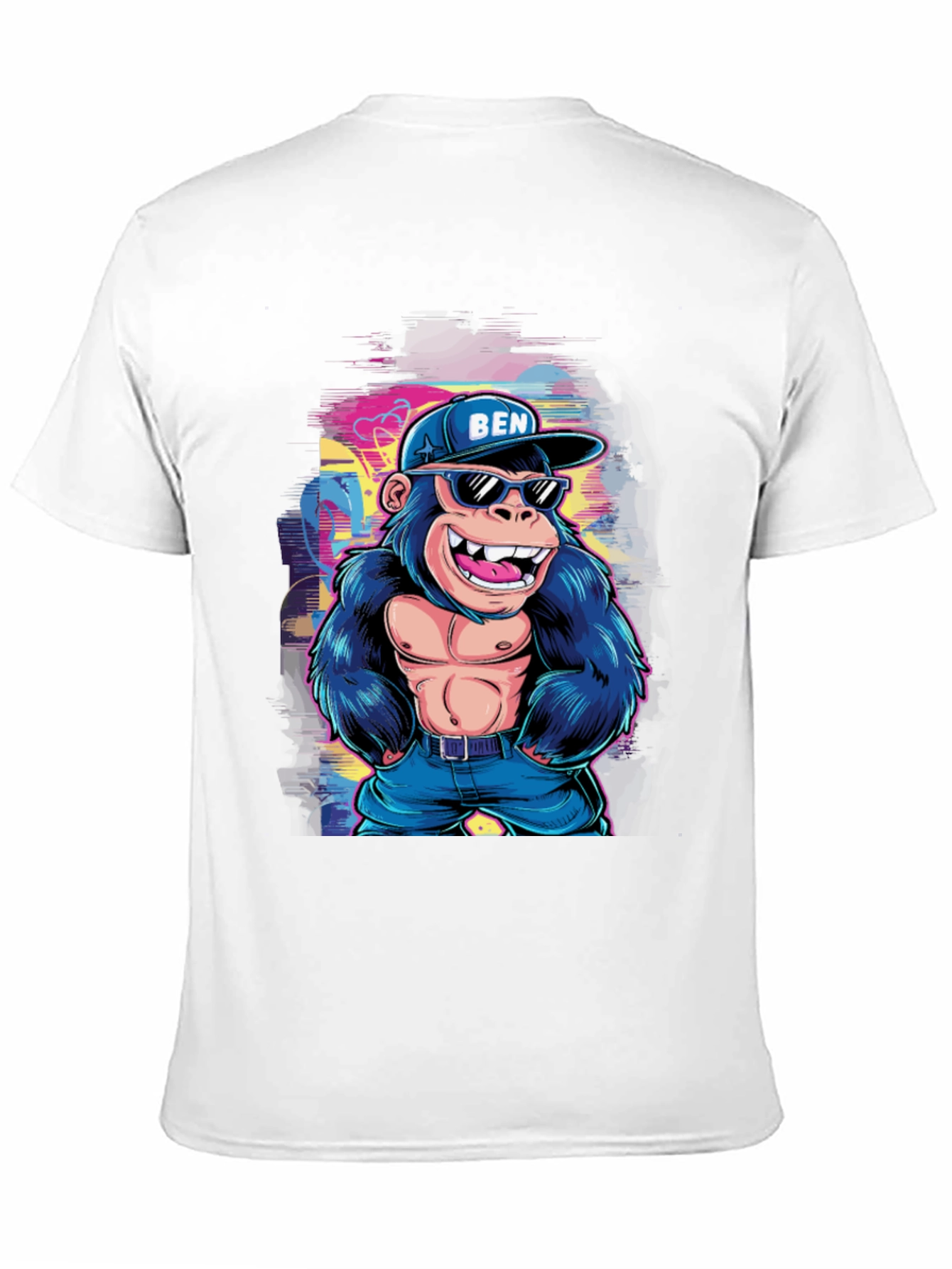 Cool Gorilla Graphic Tee - Mens Black T-Shirt