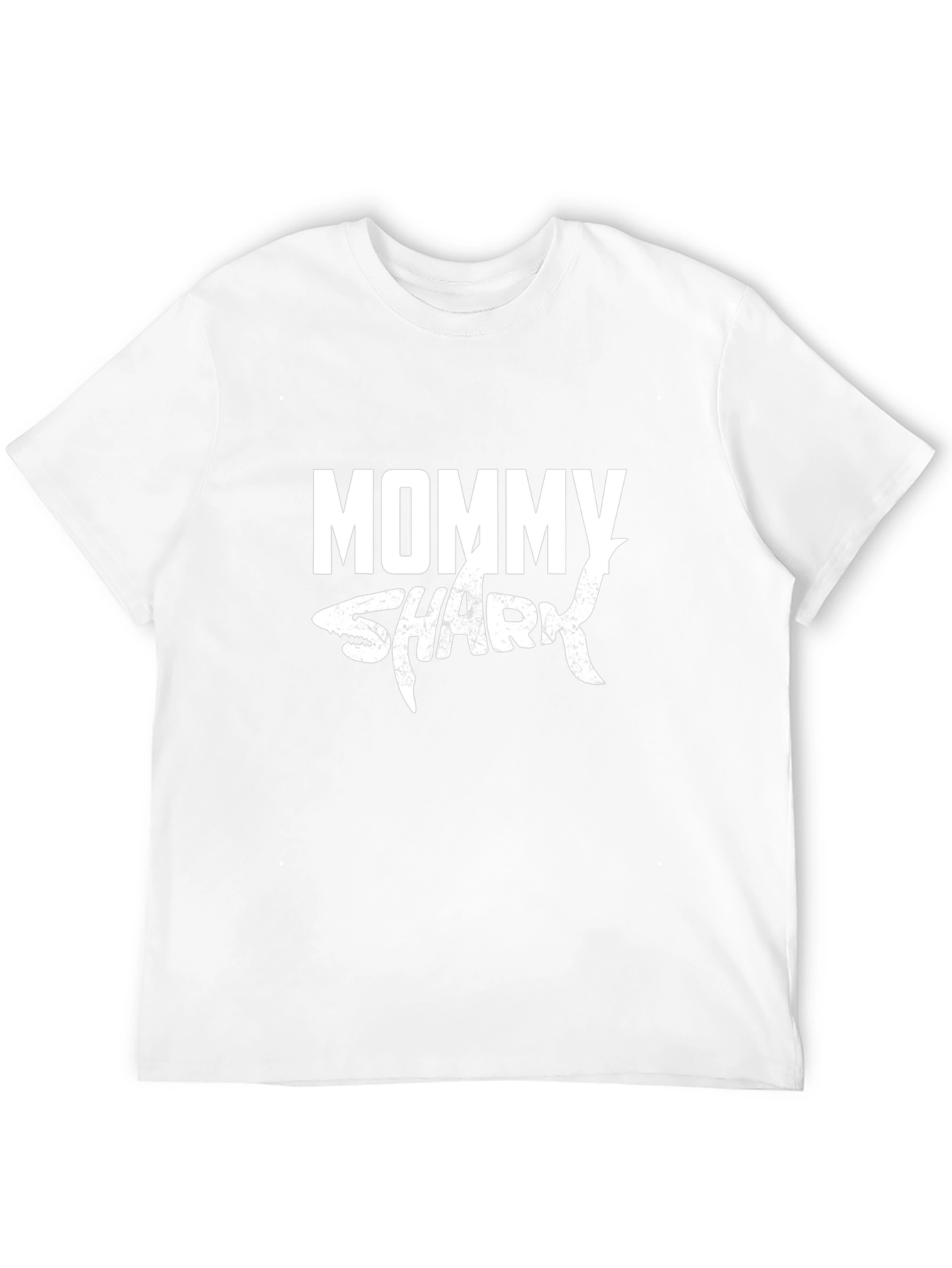 Mommy Shark Graphic Tee - Black Unisex Shirt