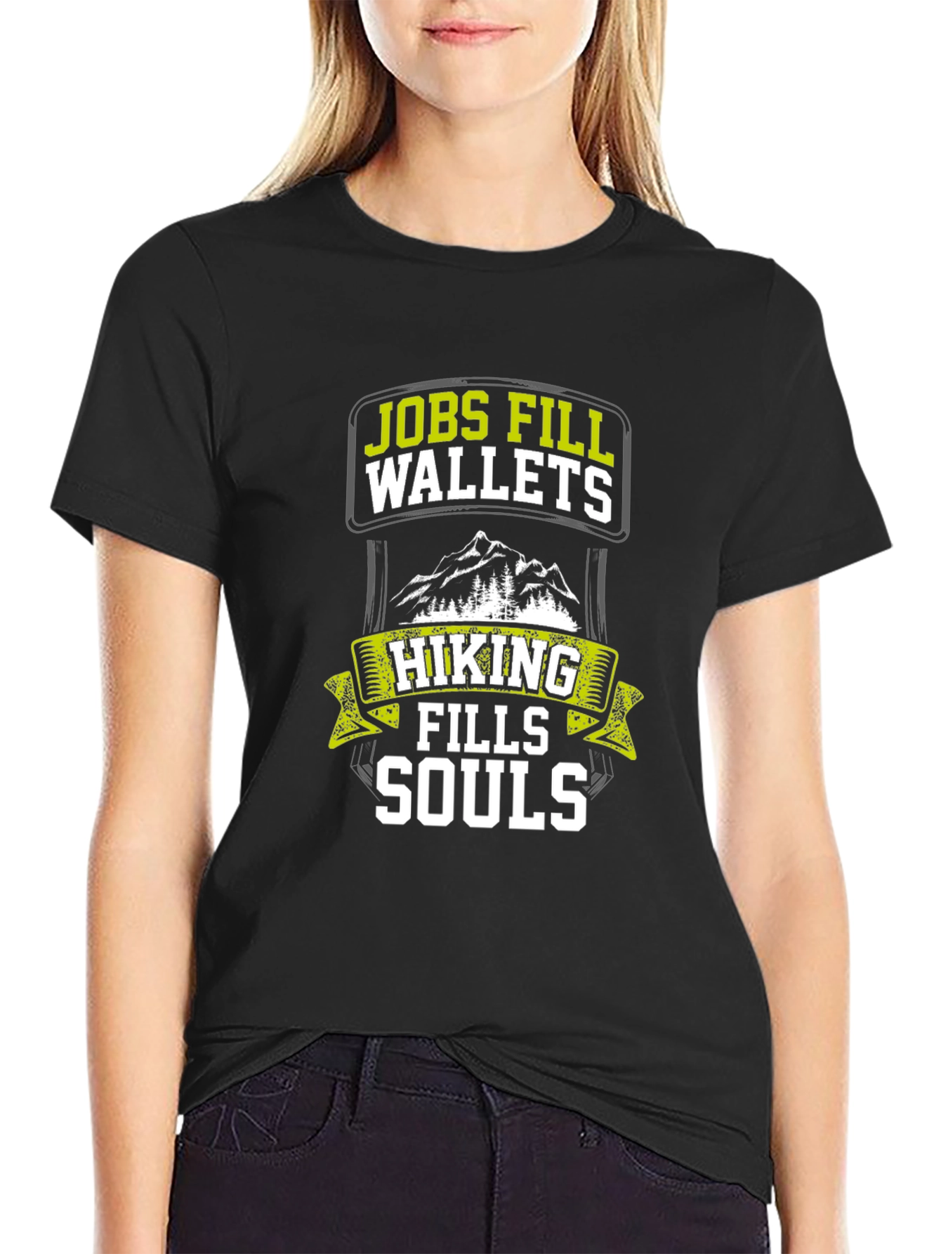 Hiking Fills Souls Mens Graphic Tee