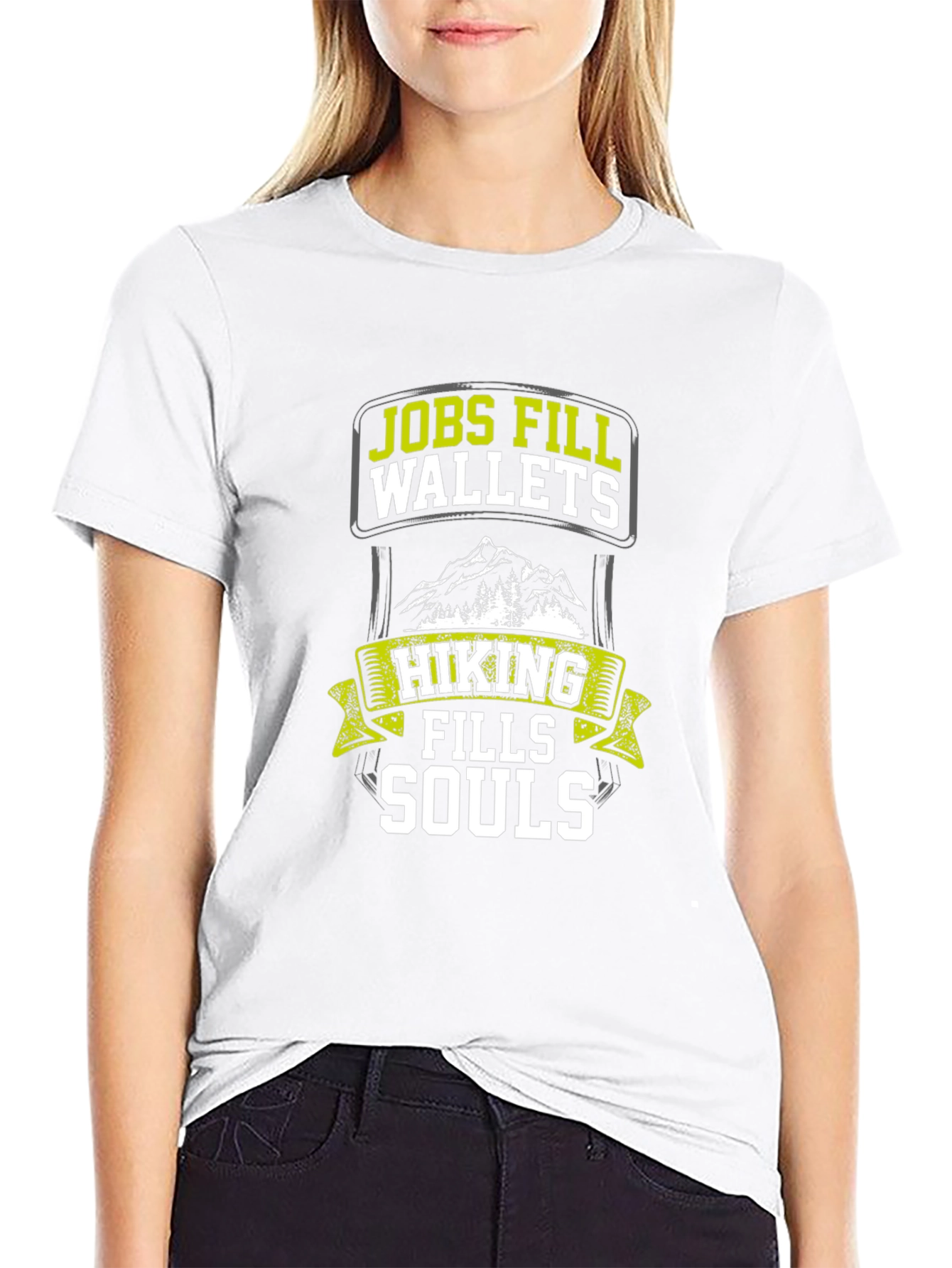 Hiking Fills Souls Mens Graphic Tee