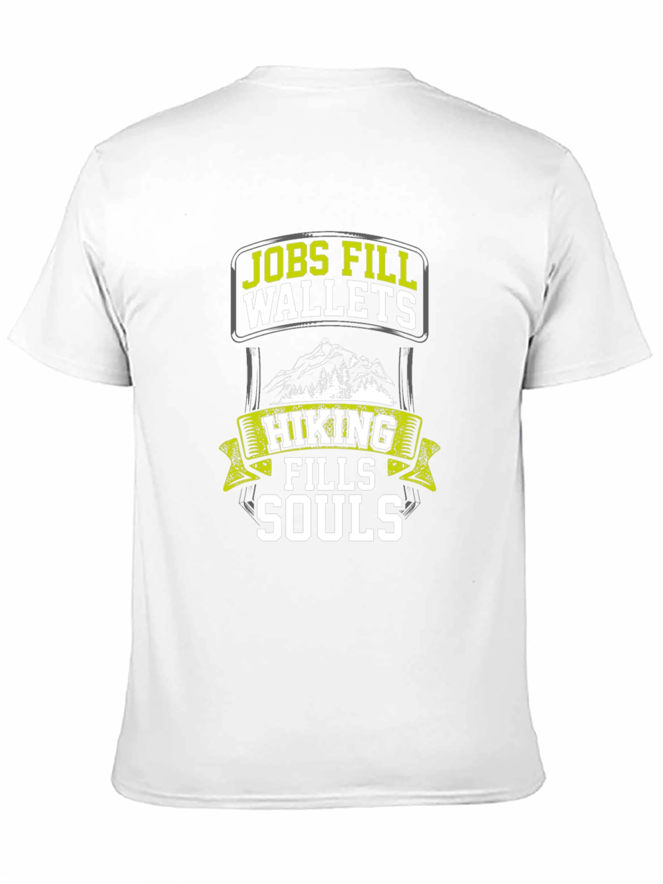 Hiking Fills Souls Mens Graphic Tee