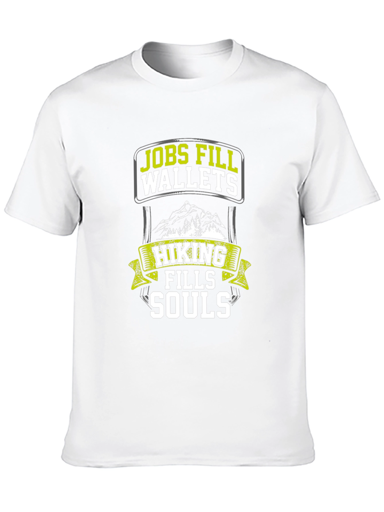 Hiking Fills Souls Mens Graphic Tee