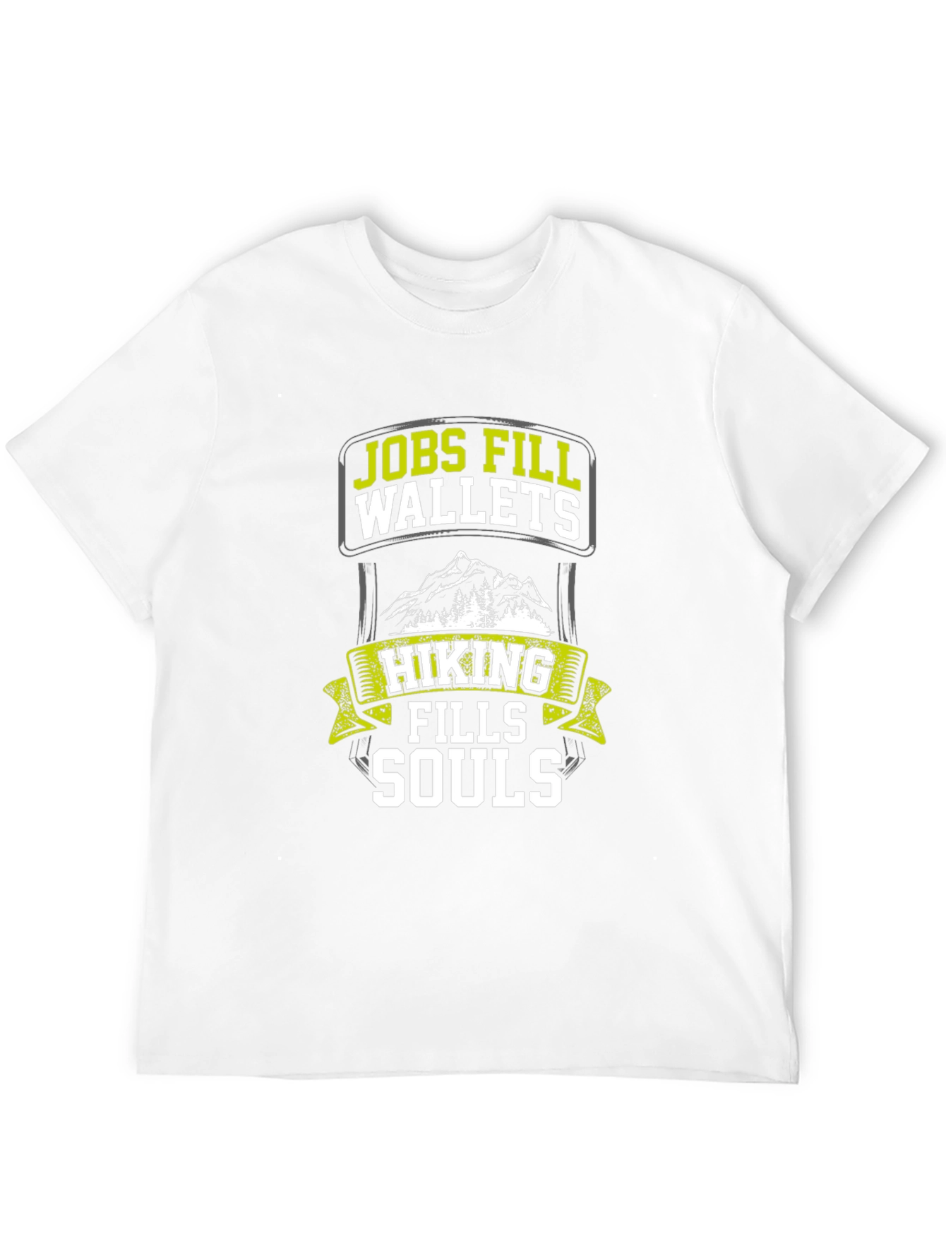 Hiking Fills Souls Mens Graphic Tee
