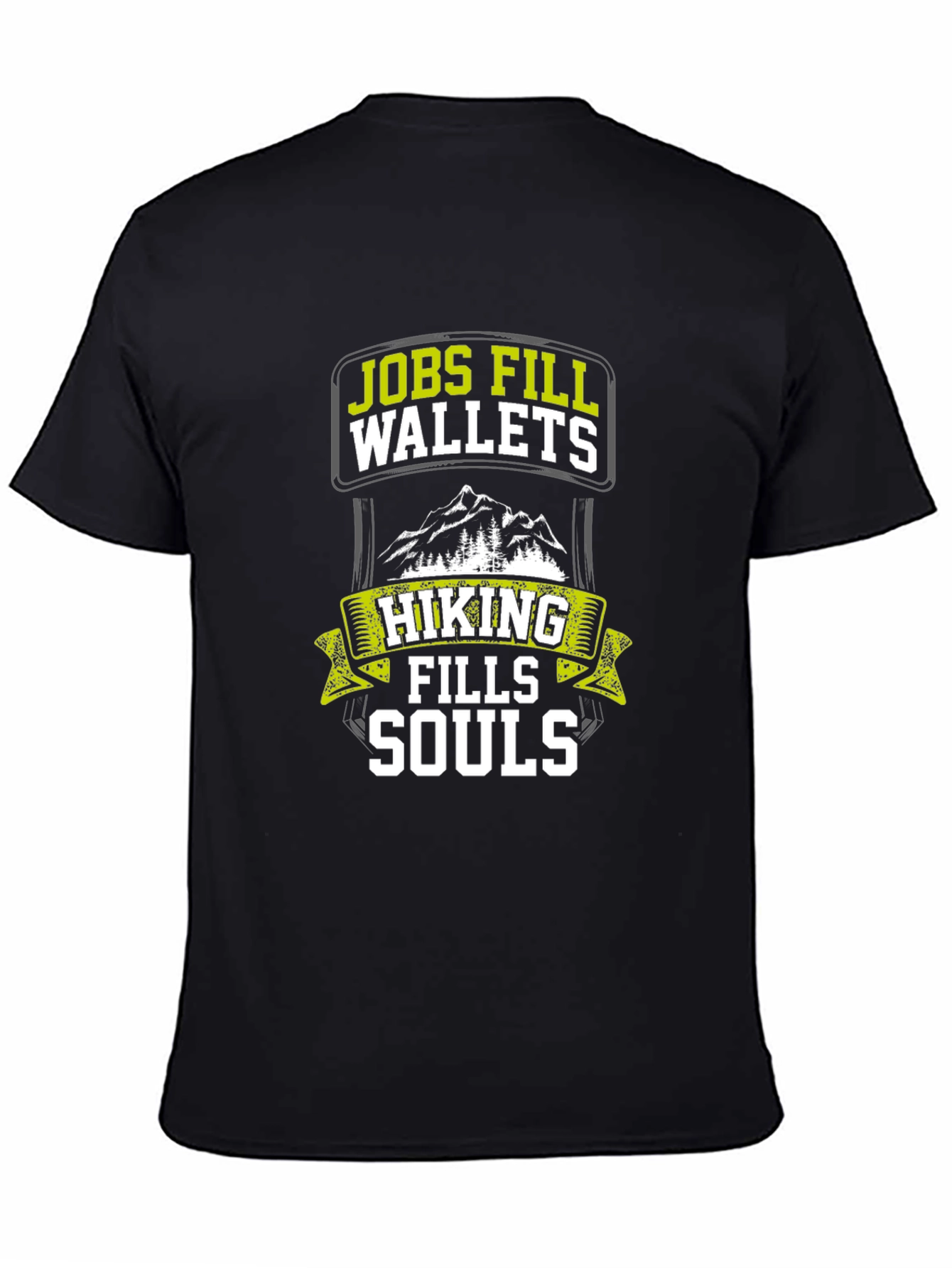 Hiking Fills Souls Mens Graphic Tee