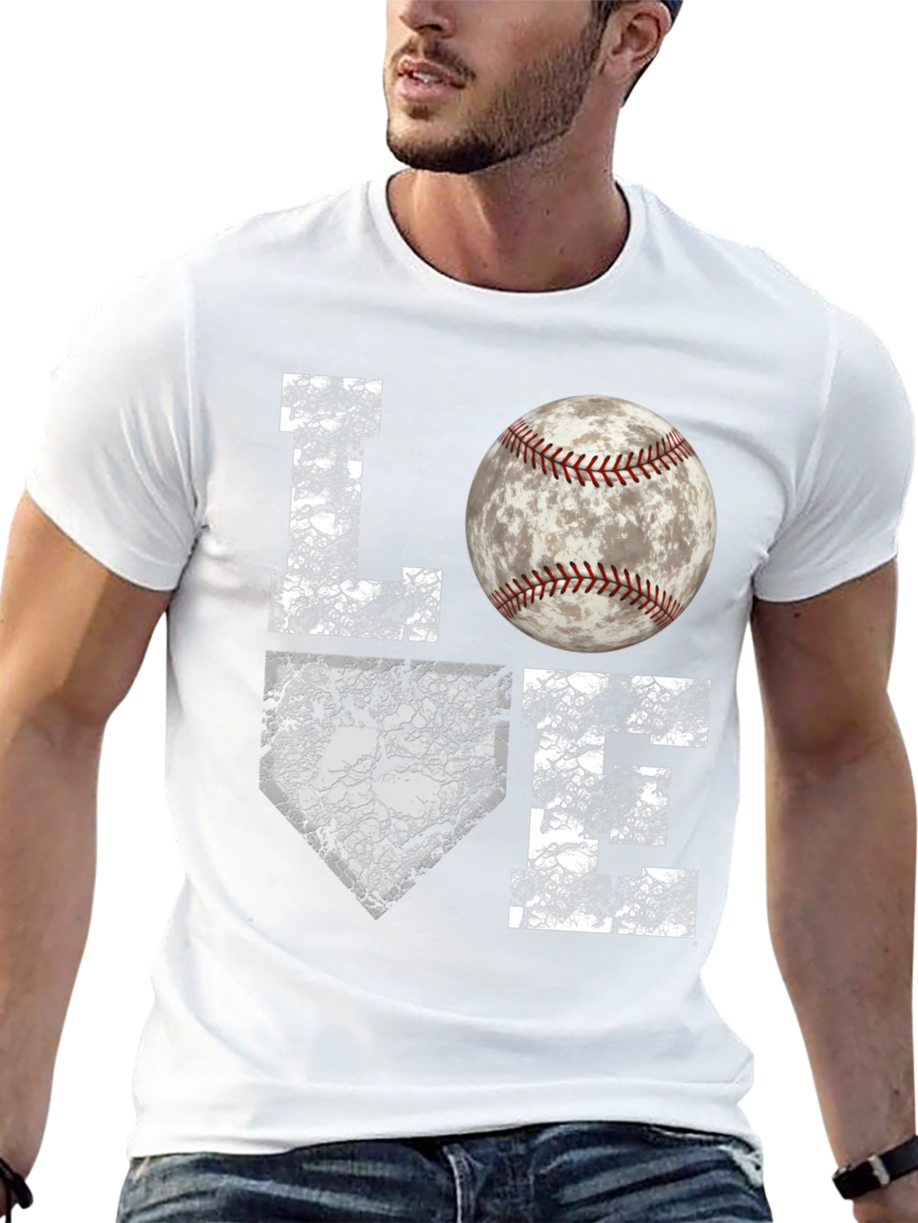 Love Baseball Graphic Tee