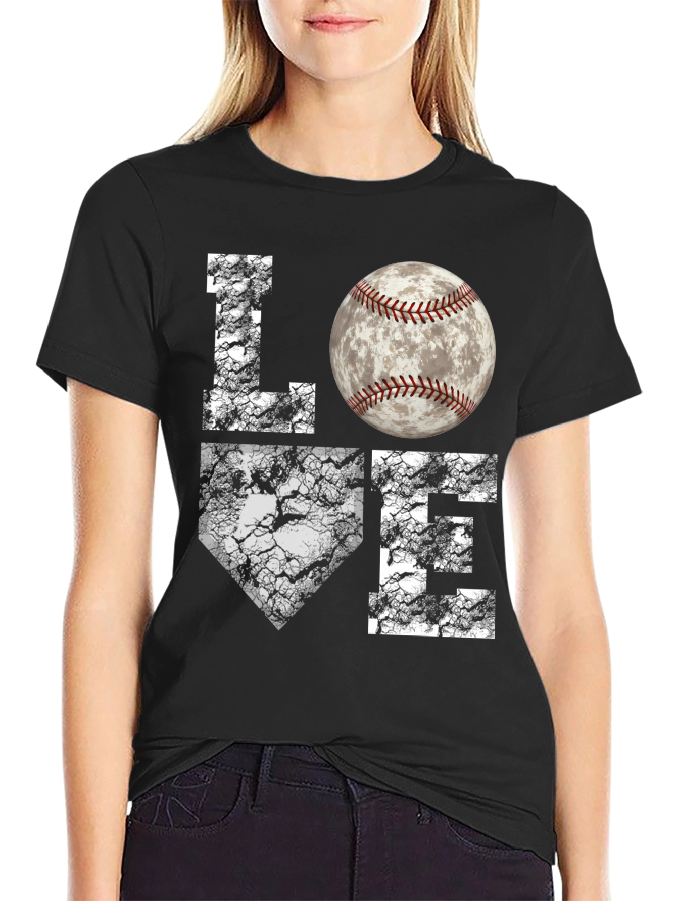 Love Baseball Graphic Tee