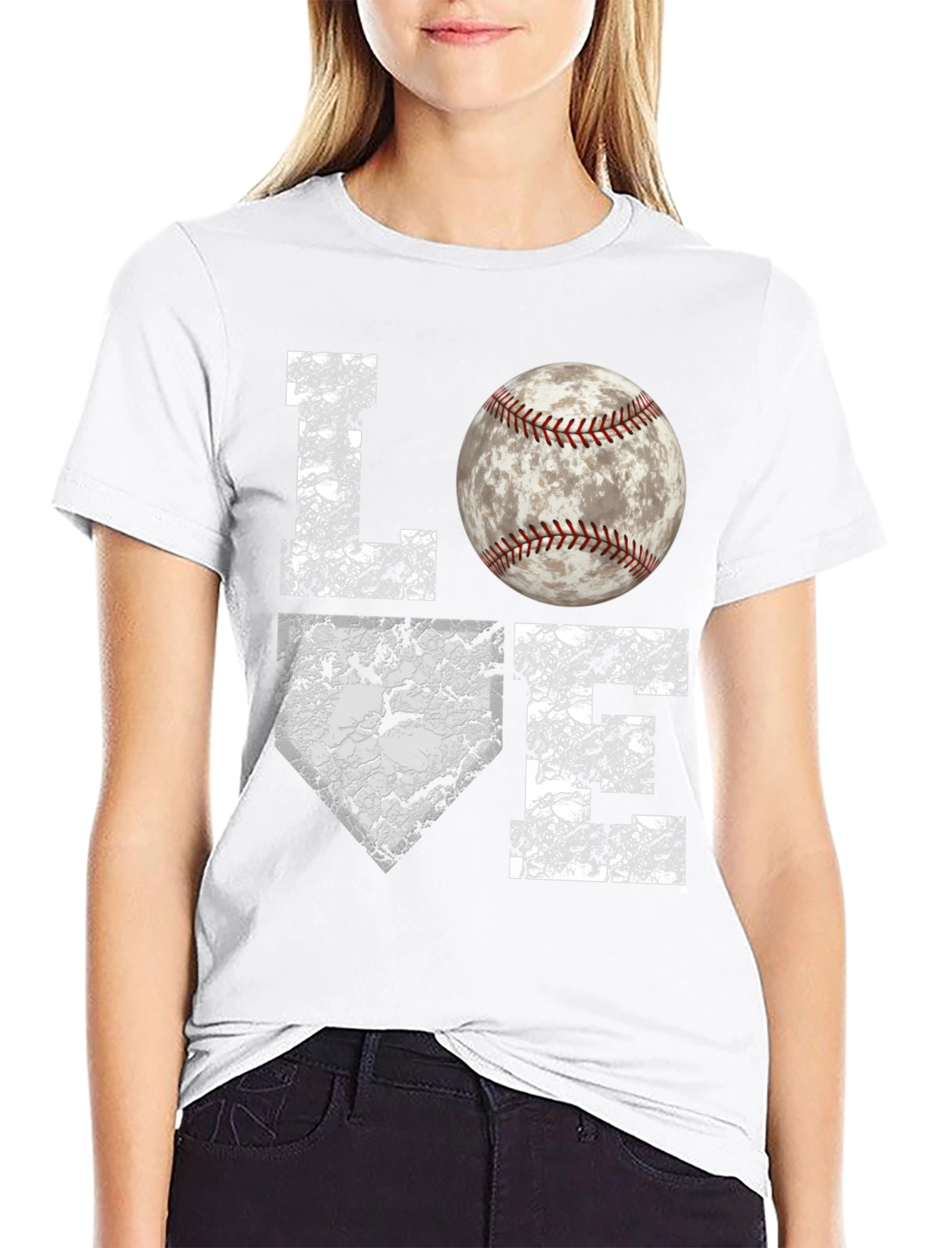 Love Baseball Graphic Tee