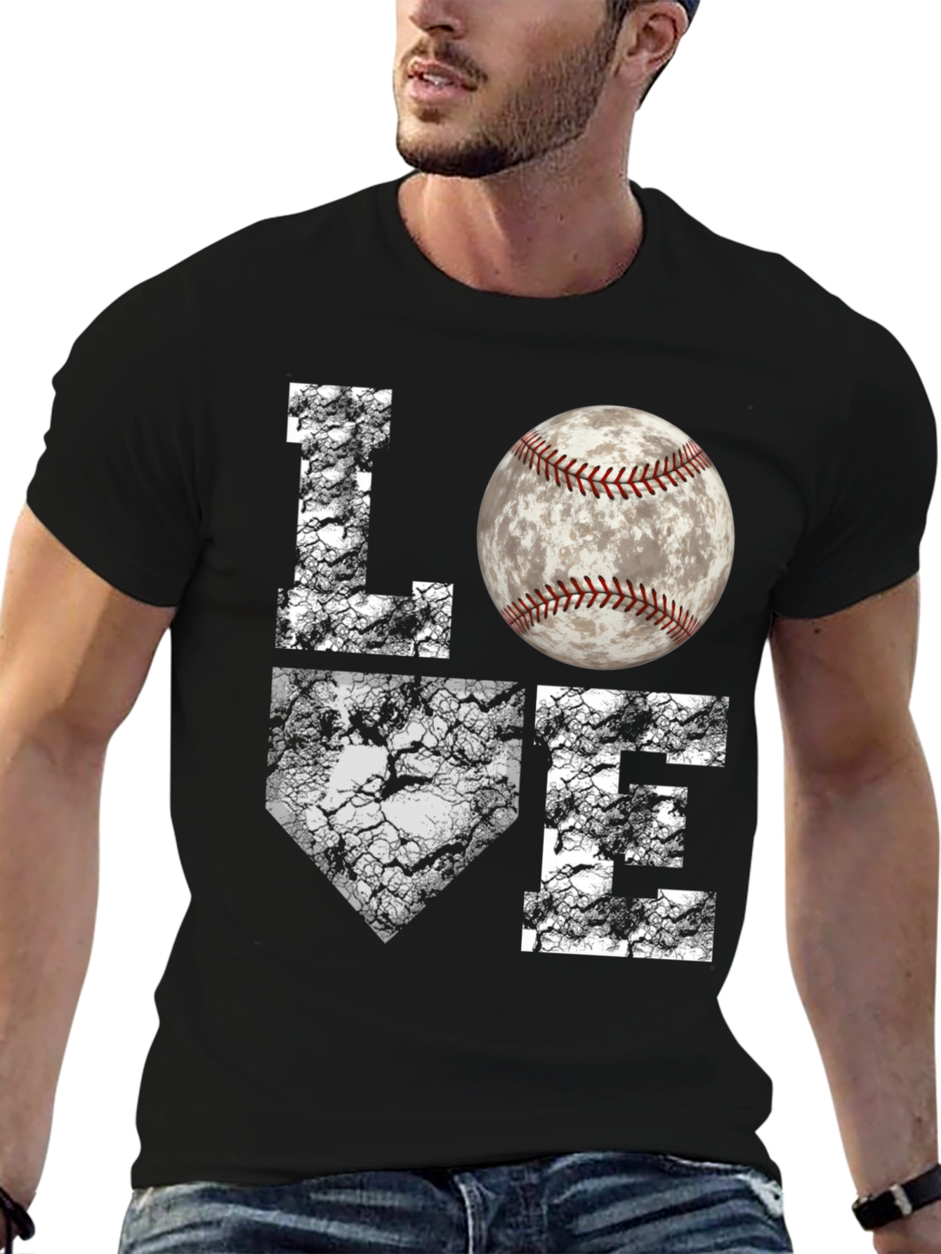 Love Baseball Graphic Tee