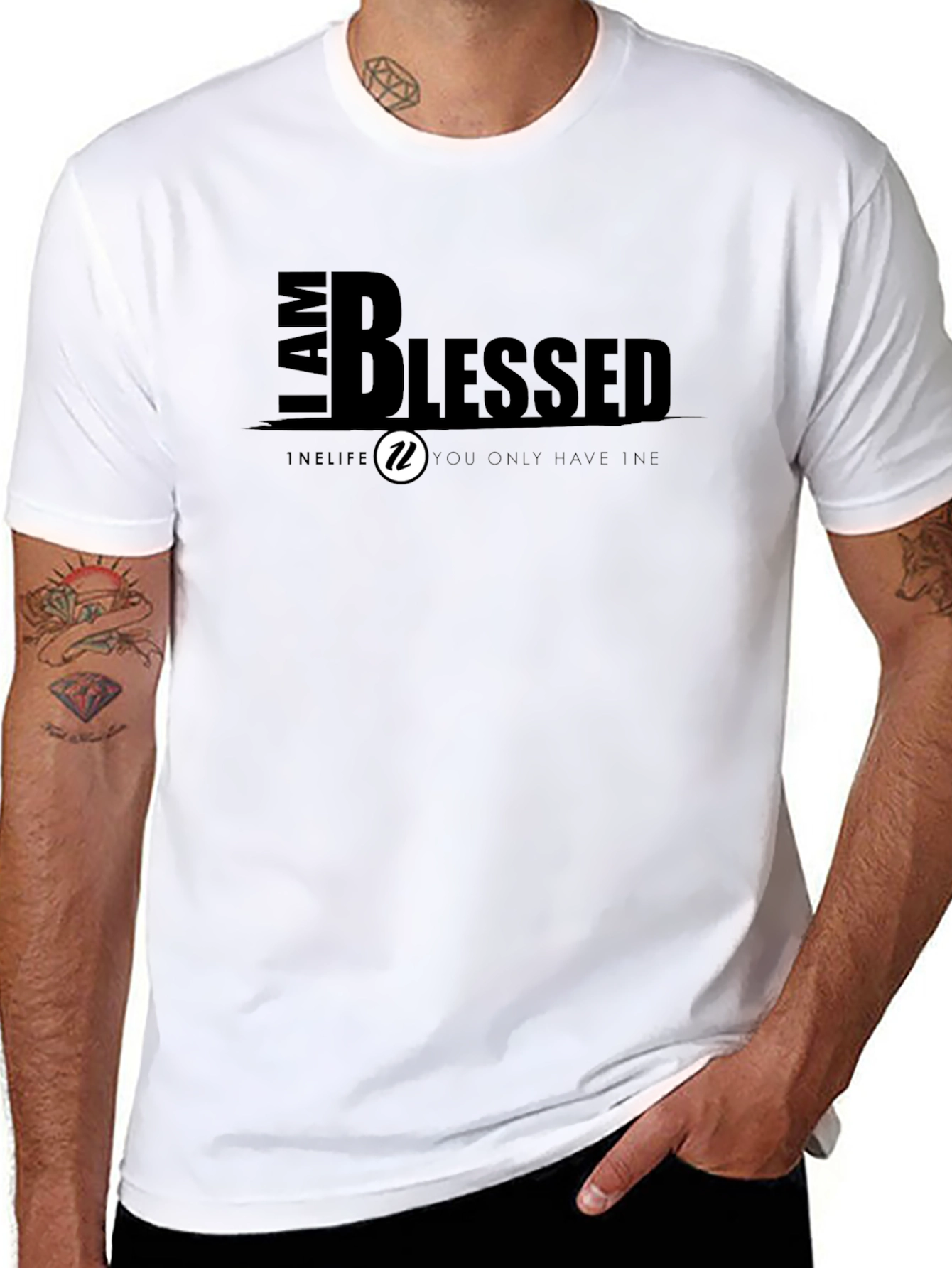 I AM BLESSED Graphic T-Shirt