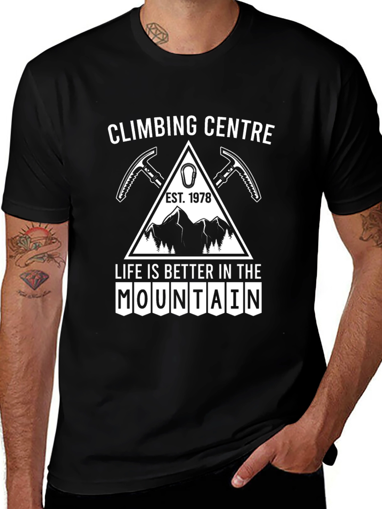 Climbing Centre Mountain T-Shirt - Est. 1978